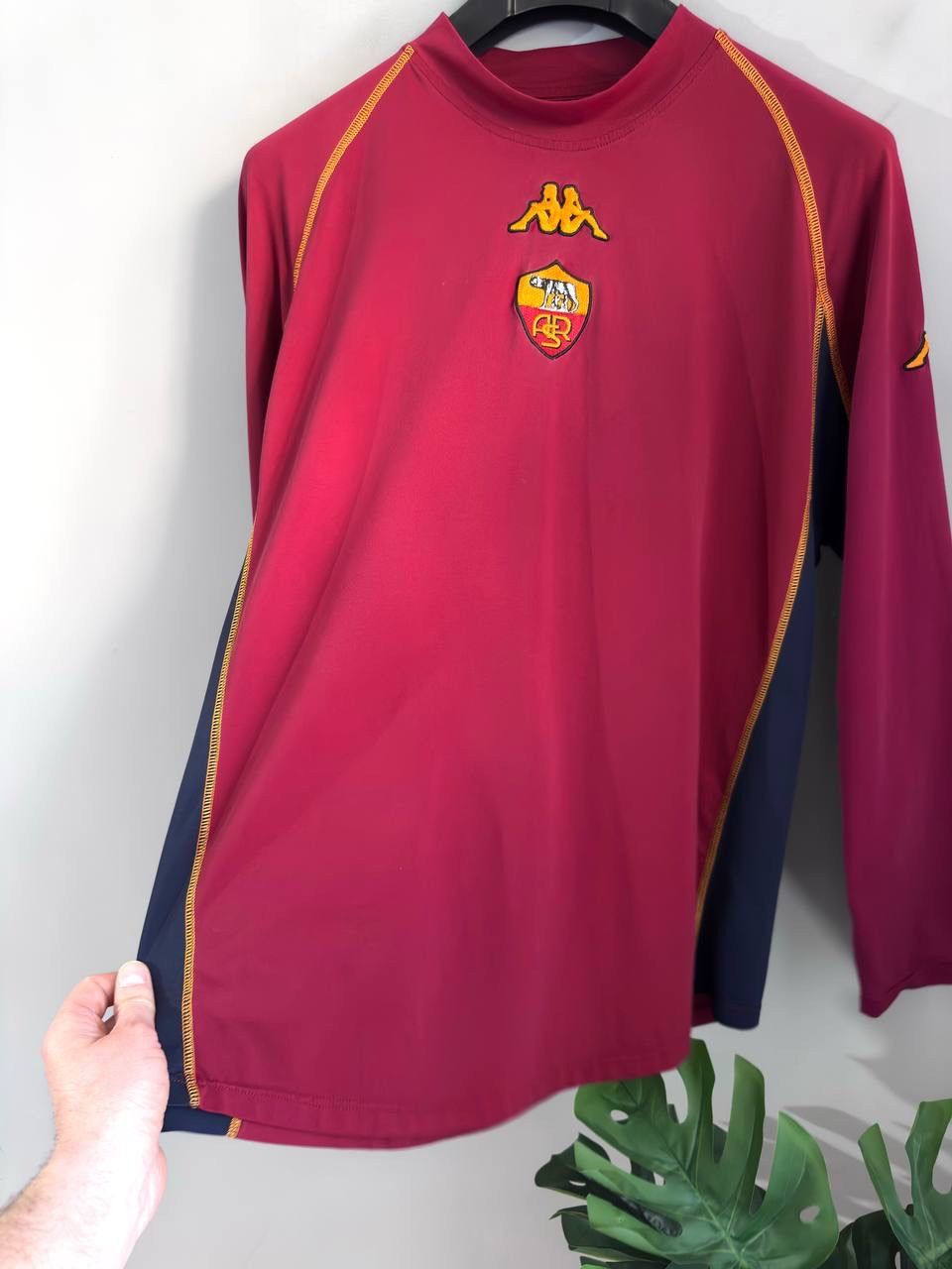 Kappa Vintage Kappa Roma AS 2002/03 Soccer Training Long Sleeve M Size US M / EU 48-50 / 2 - 8 Thumbnail