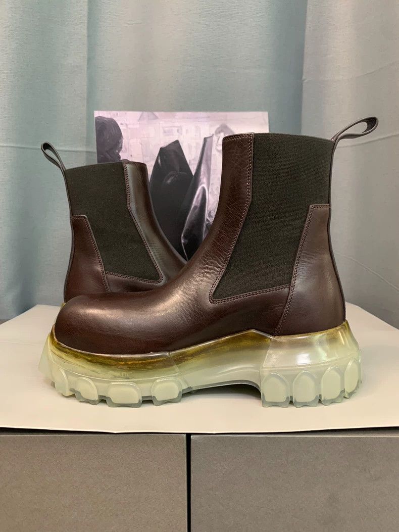 Rick Owens Rick Owens Black leather boots Size US 8.5 / IT 38.5 - 6 Thumbnail