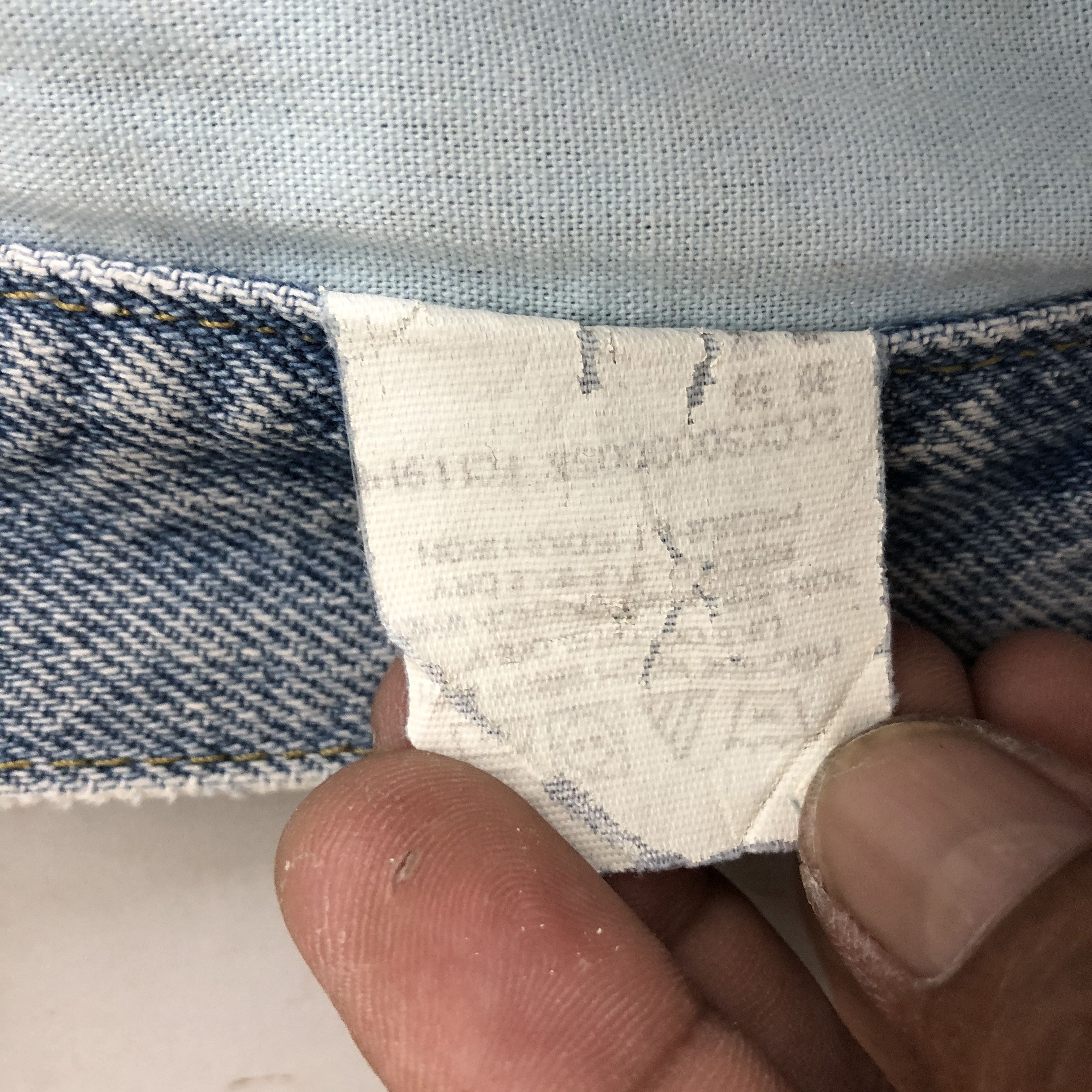 Lee Vintage Distressed Lee Faded Jeans Light Wash Lee Denim Size US 34 / EU 50 - 10 Thumbnail
