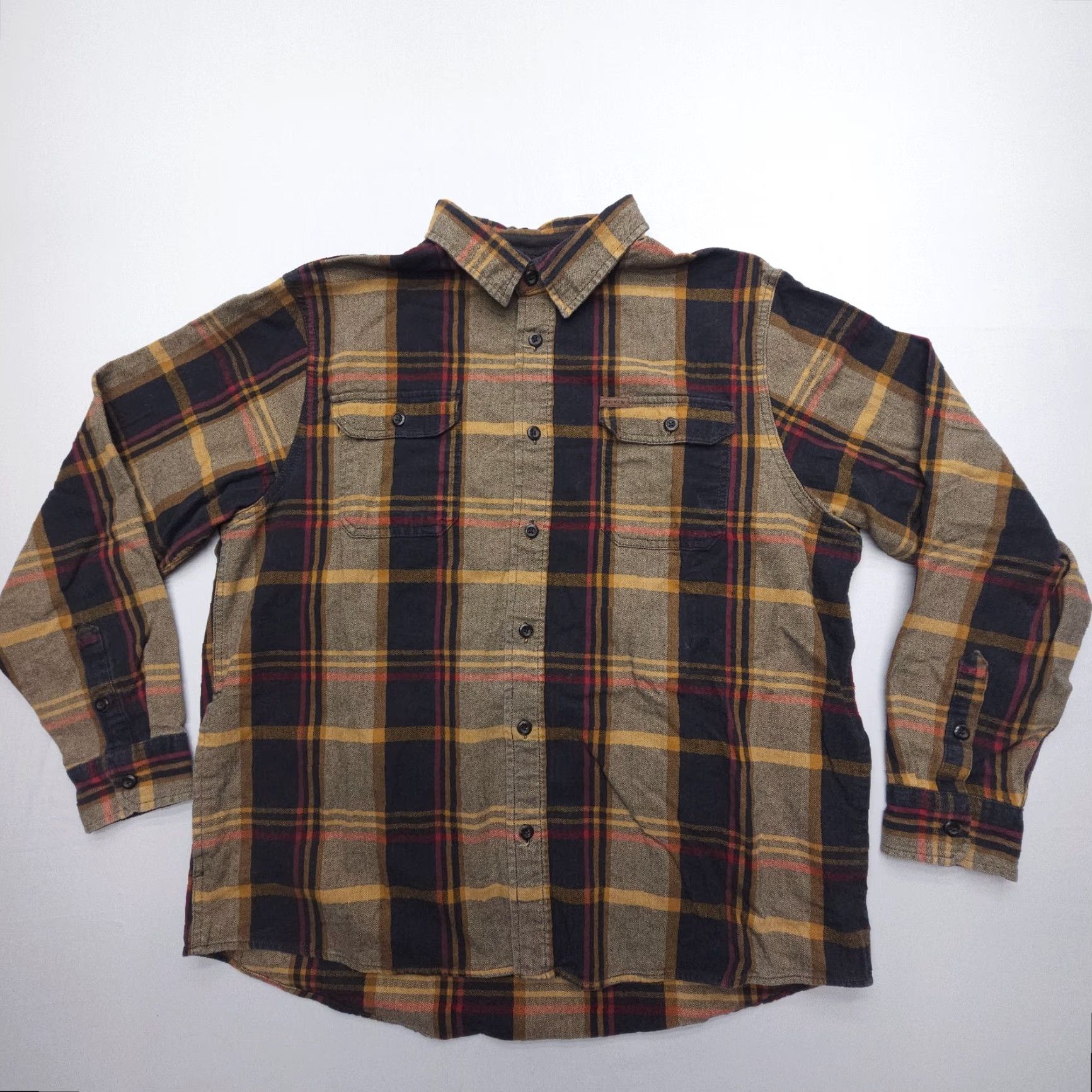Orvis VINTAGE Orvis Shirt? Shacket Mens 2XL Plaid Heavy Flannel Outdoor Field Workwear Camping Shirt Size US XXL / EU 58 / 5 - 2 Thumbnail