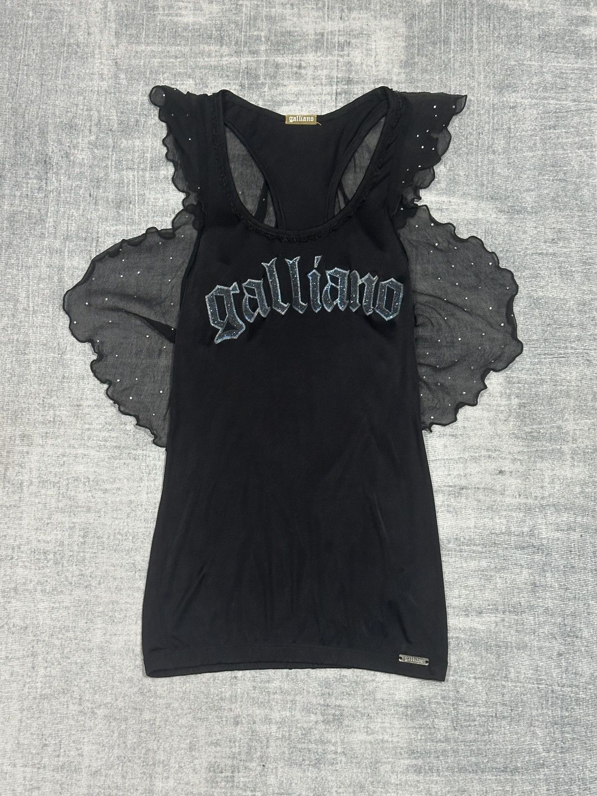 John Galliano Galliano - Y2K - Tank Top Size S / US 4 / IT 40 - 1 Thumbnail