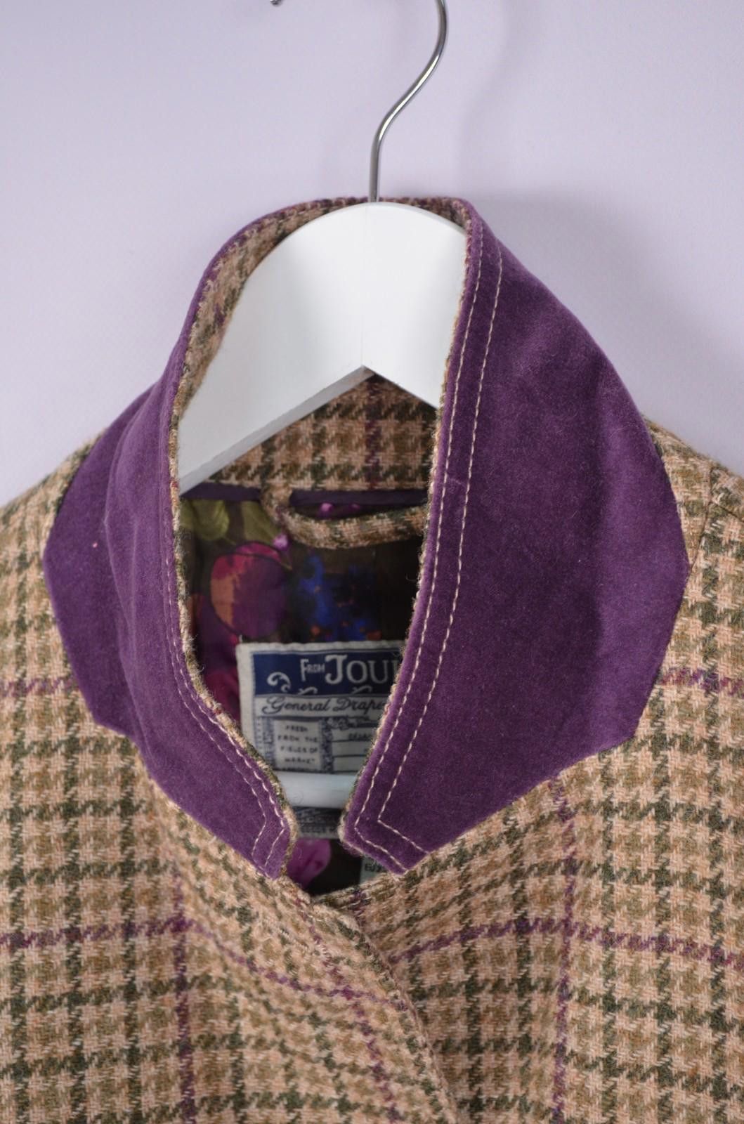 Designer Joules Jacket Tweed Portman Blazer Houndstooth Size US14 XXL Size XXL / US 16-18 / IT 52-54 - 10 Thumbnail