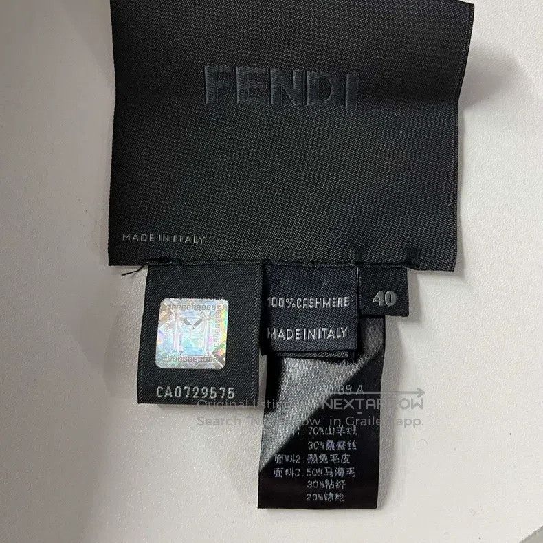 Fendi Fendi Overcoat, gray Size XS / US 0-2 / IT 36-38 - 6 Thumbnail