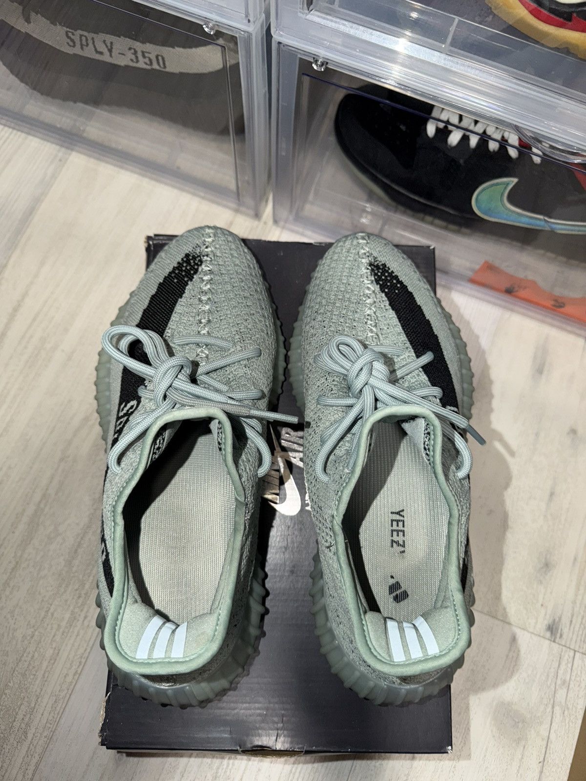 Adidas × Kanye West Adidas Yeezy 350 V2 Salt Size US 8 / EU 41 - 6 Thumbnail