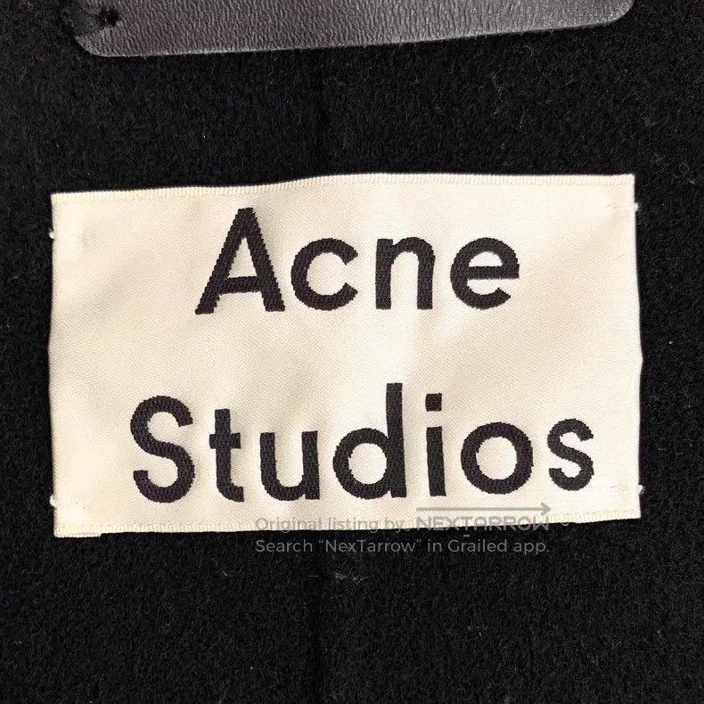 Acne Studios Acne Studios Black Wool Reversible Single Breasted Long Sl Size XXS / US 00 / IT 34 - 5 Thumbnail