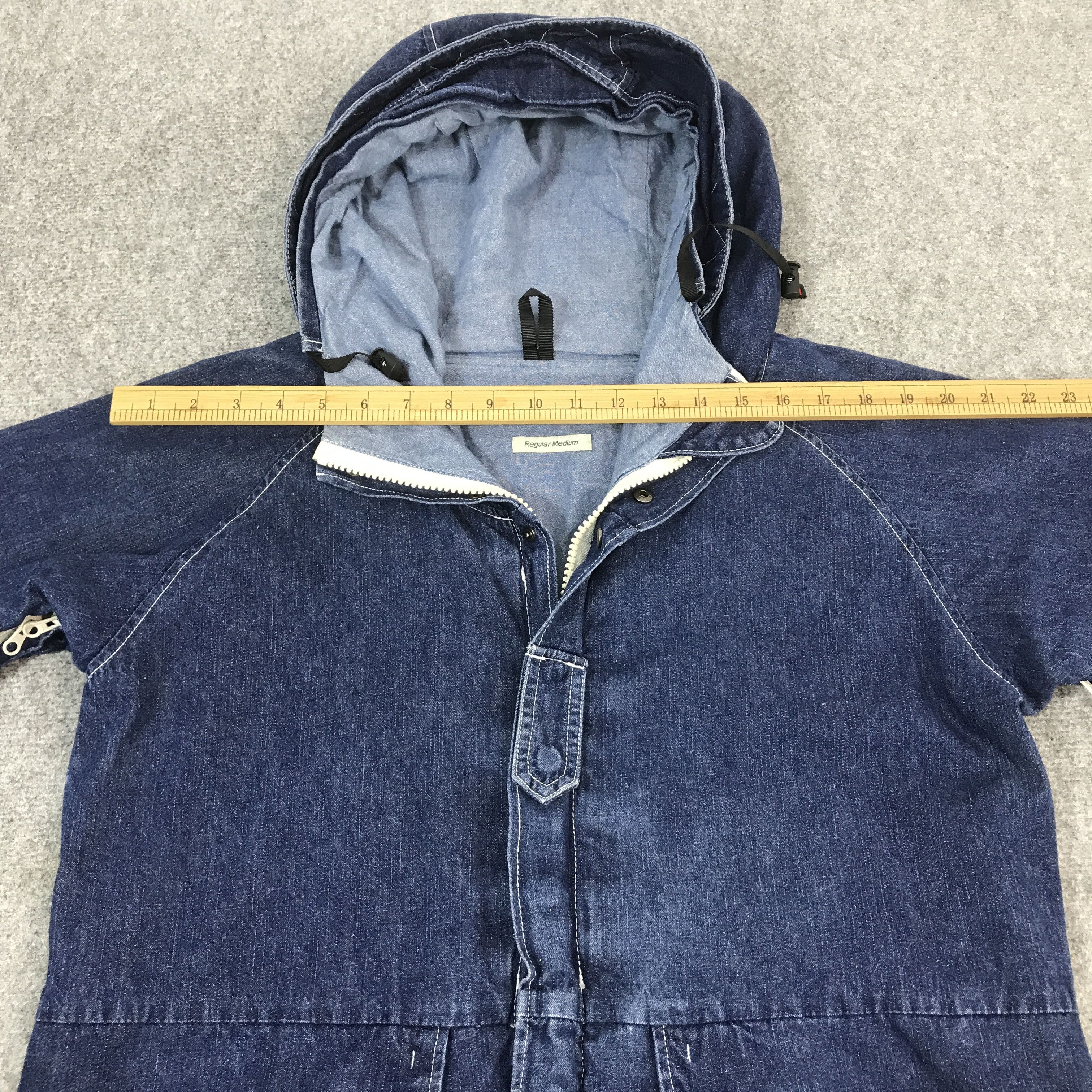 Japanese Brand JOEY FACTORY JAPAN STYLE DENIM HOODIES JACKET K69B5 Size US M / EU 48-50 / 2 - 5 Thumbnail