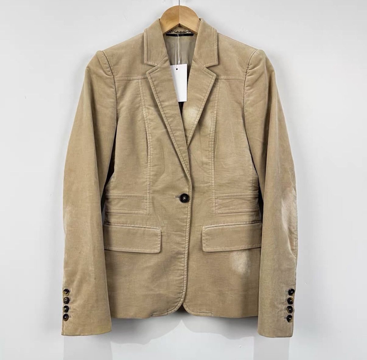 Gucci Gucci Khaki Casual Blazer J42 Size US XS / EU 42 / 0 - 1 Thumbnail