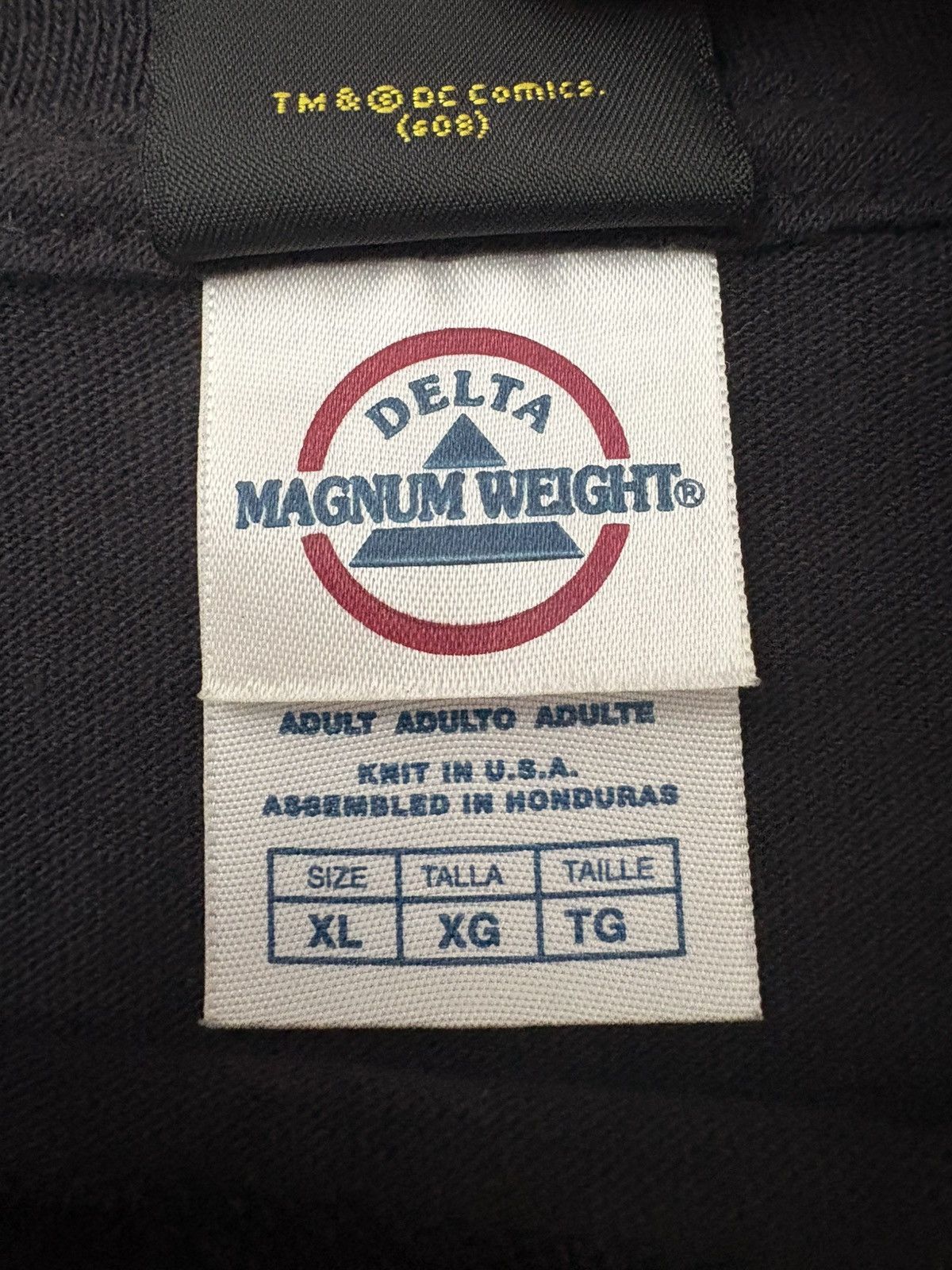 DC Comics Vintage Batman Logo tee Delta Tag Size US XL / EU 56 / 4 - 3 Thumbnail