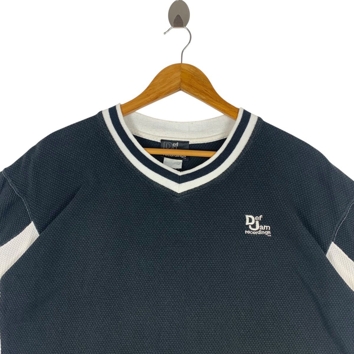 Band Tees × Vintage Vintage DEF JAM RECORDING small logo embroidery tee Size US M / EU 48-50 / 2 - 2 Thumbnail