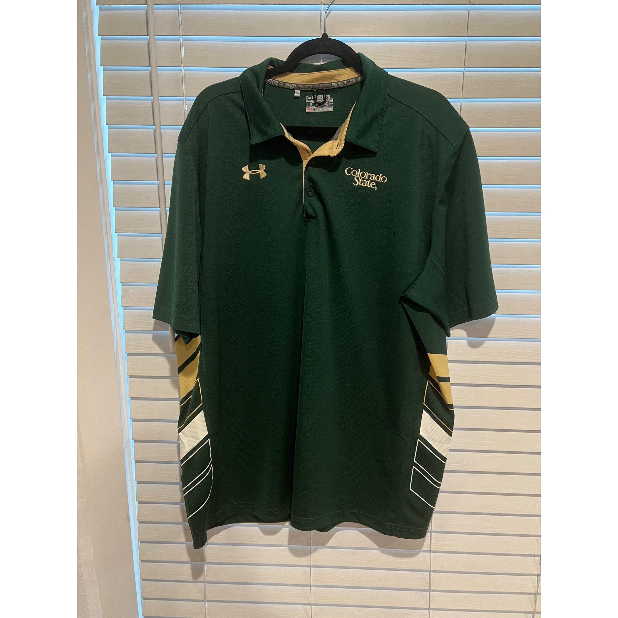 Under Armour Under Armour Colorado State Rams Polo Shirt - Size 3XL Size US XXL / EU 58 / 5 - 1 Thumbnail