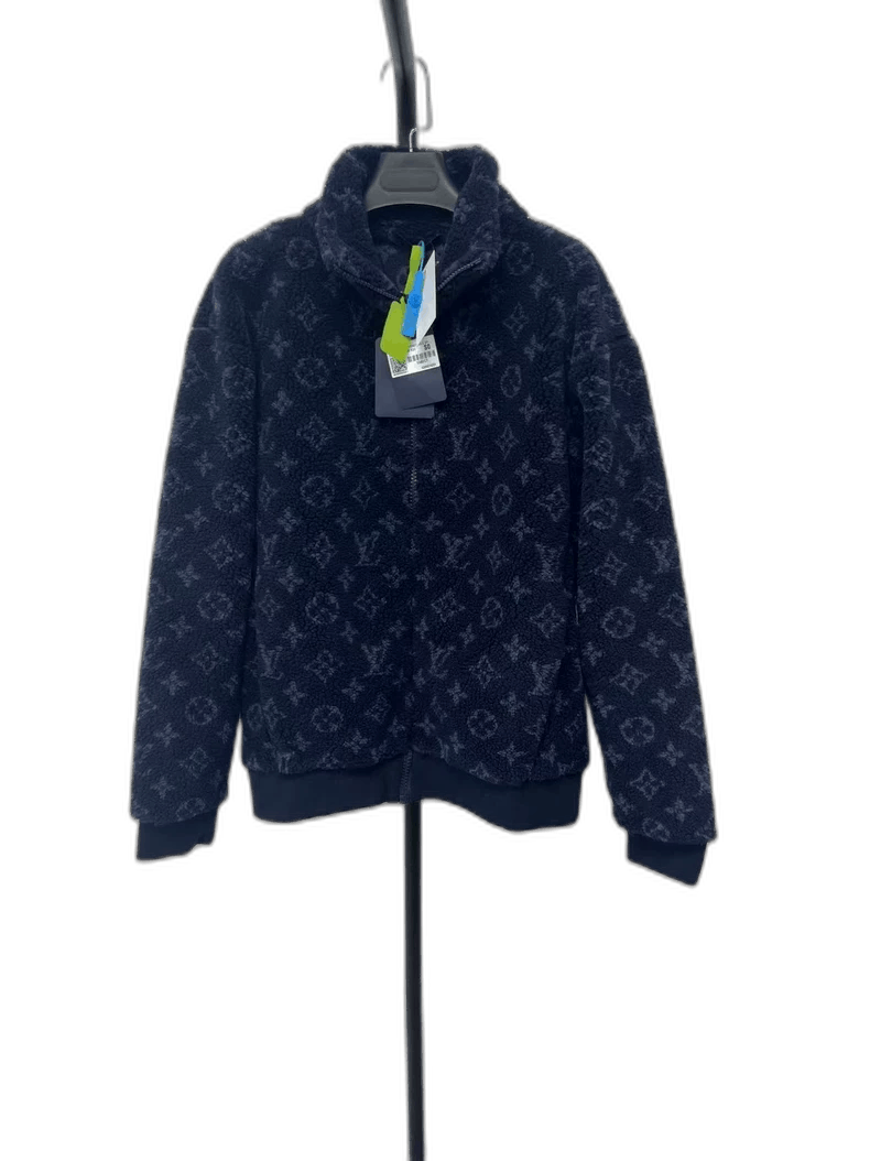 Louis Vuitton louis vuitton logo fleece jacket for men-2507 Size US S / EU 44-46 / 1 - 1 Thumbnail