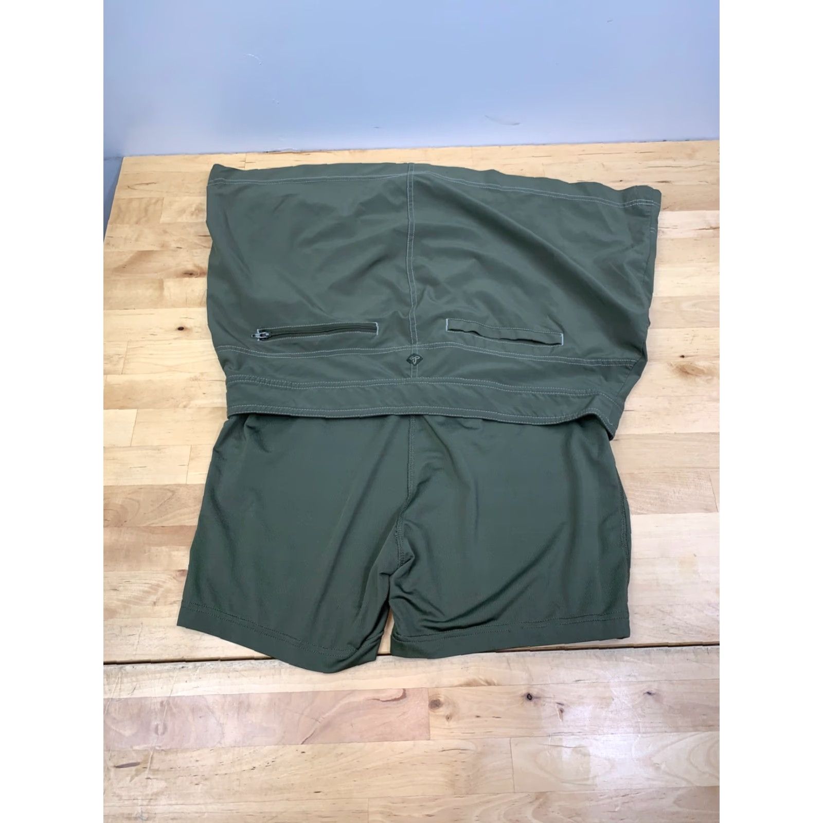 Prana prAna Skort Skirt Womens 8 Green Athletic Casual Outdoor Activewear Size 30" / US 8 / IT 44 - 4 Thumbnail