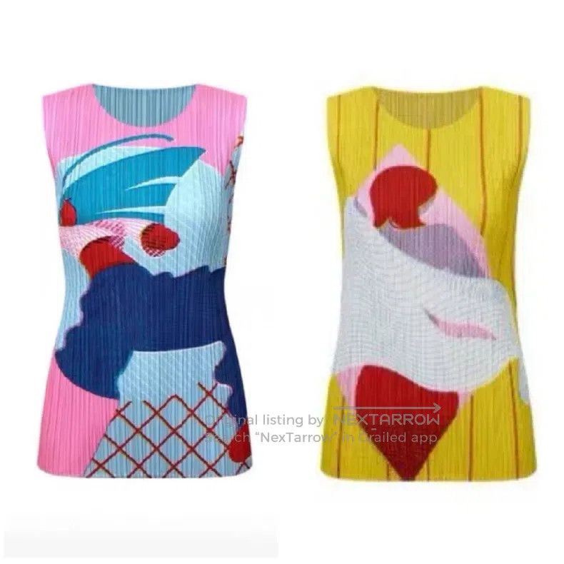 Issey Miyake Issey Miyake Aoyama Limited Edition Illustration Vest Size M / US 6-8 / IT 42-44 - 1 Thumbnail