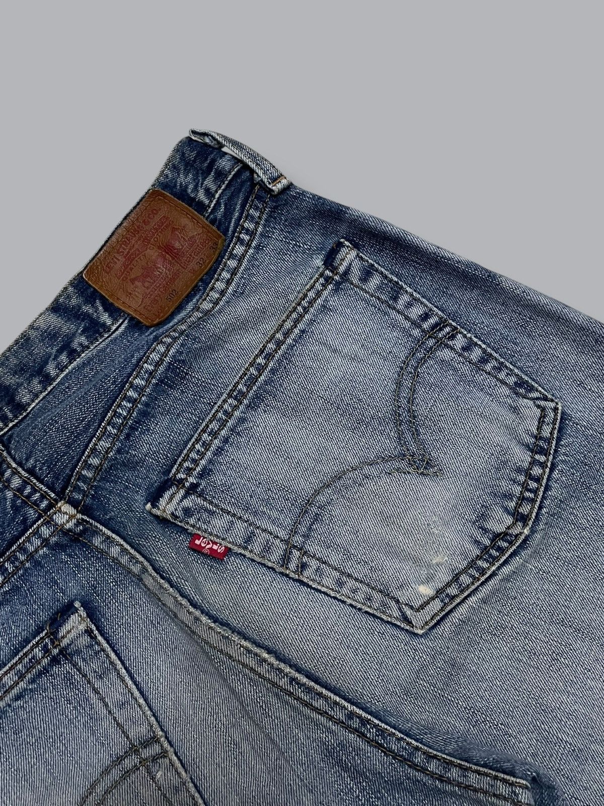 Levi's Vintage Clothing Vintage 1990s Designer Levis 502 Distressed Denim Size US 30 / EU 46 - 15 Thumbnail