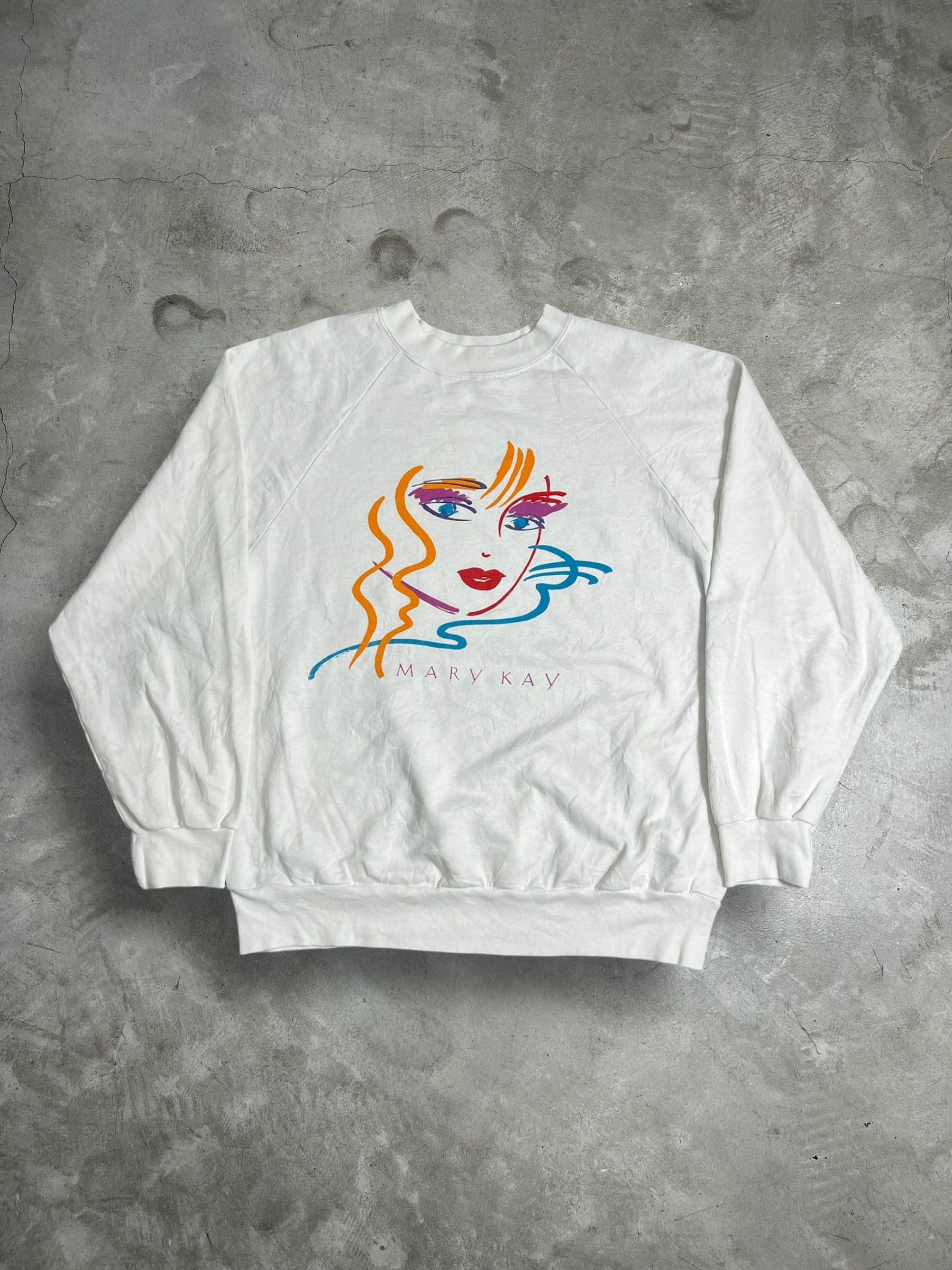 Vintage Vintage 80s Mary Kay Cosmetic Brand Promo Sweatshirt JK644 Size US M / EU 48-50 / 2 - 1 Thumbnail