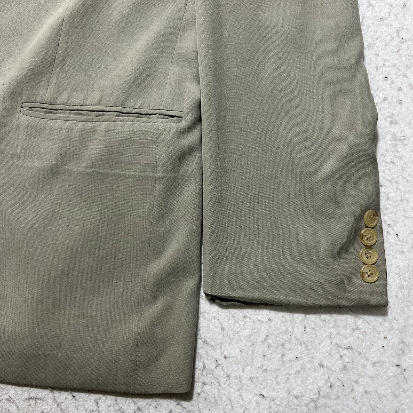 Nautica Nautica Silk Sage Green/Gray Suit Jacket Sport Coat 42R Size 42R - 4 Thumbnail