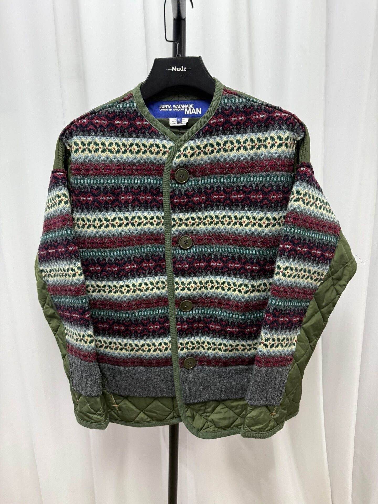 Junya Watanabe junya watanabe striped cotton jacket Size US M / EU 48-50 / 2 - 1 Thumbnail