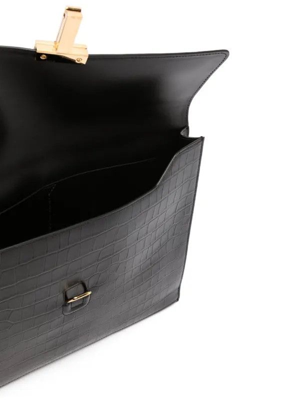 Tom Ford o1loc1c0325 H0547 Size: OS /T-Pin Portfolio Clutch Bag Black Size ONE SIZE - 4 Thumbnail