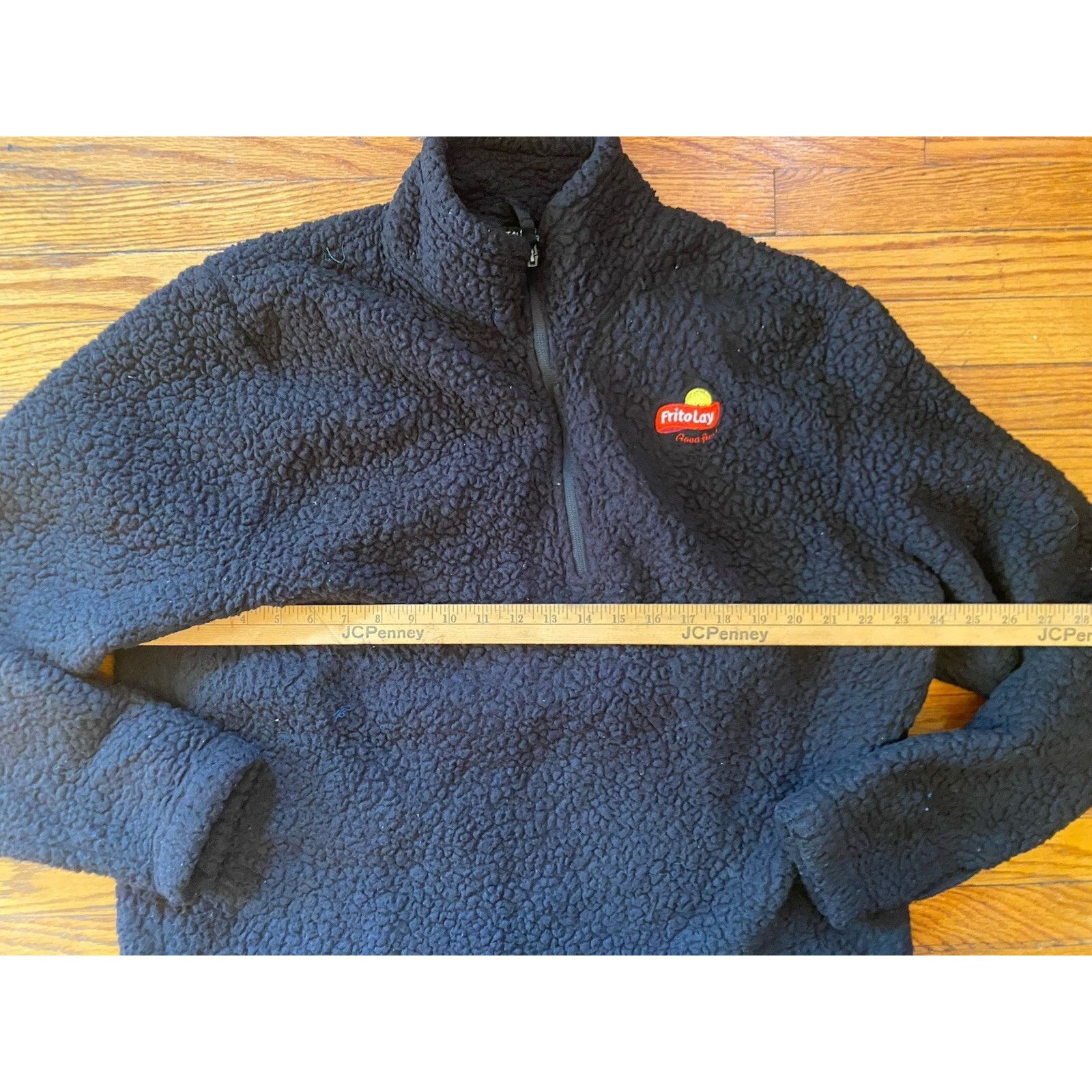 Port Authority Frito Black Sherpa Pullover Sweatshirt Women’s Men’s XL Size XL / US 12-14 / IT 48-50 - 4 Thumbnail