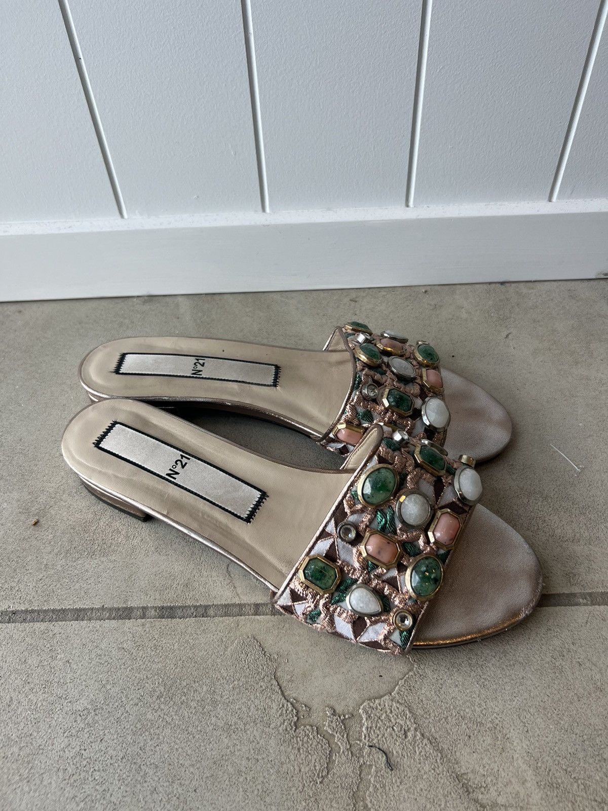 No. 21 No. 21 Numéro Ventuno Jewel Sandals Made in Italy Size 41 Size US 11 / IT 41 - 5 Thumbnail