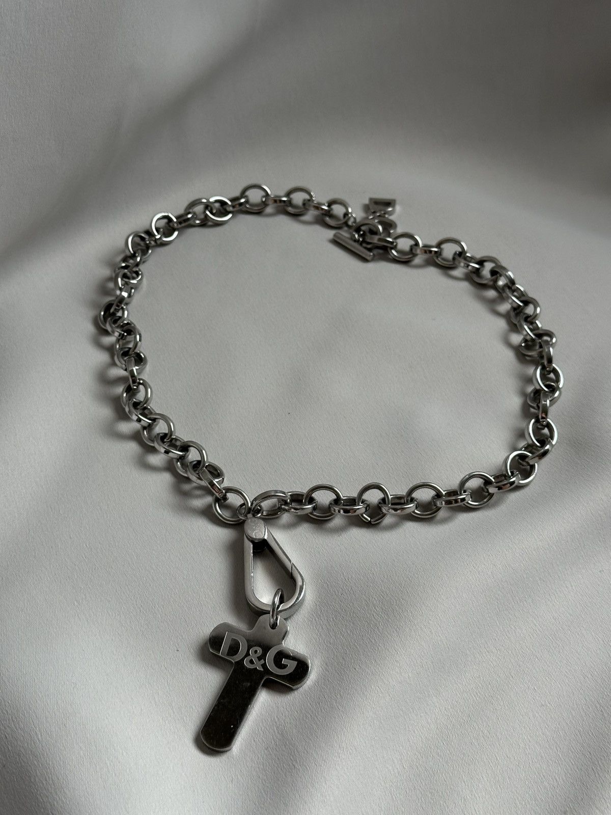 Dolce & Gabbana O0's D&G jewels Dolce and Gabbana steel cross vintage Size ONE SIZE - 1 Thumbnail