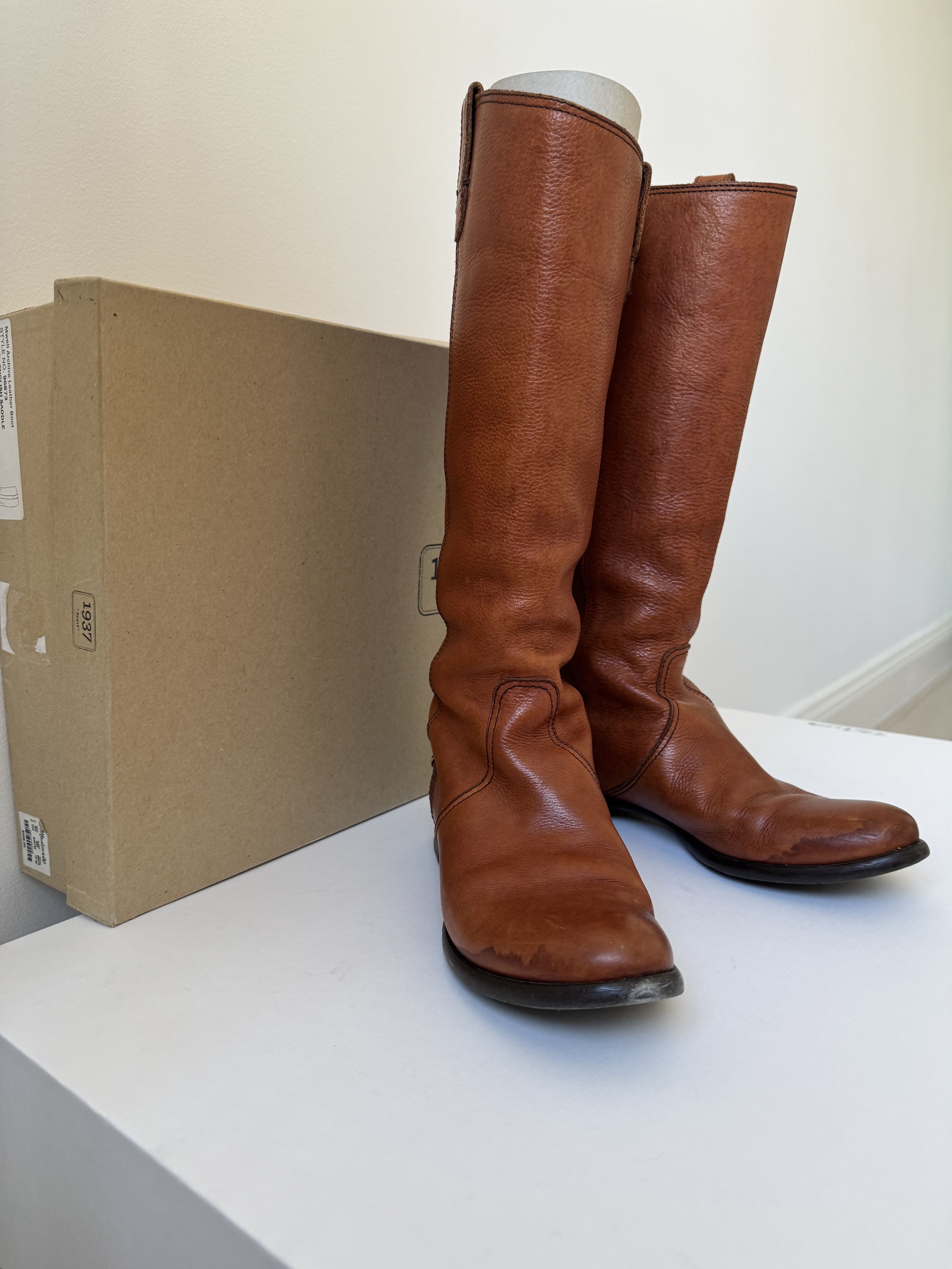 Madewell Madewell Archive Leather Boot Size US 7.5 / IT 37.5 - 2 Thumbnail