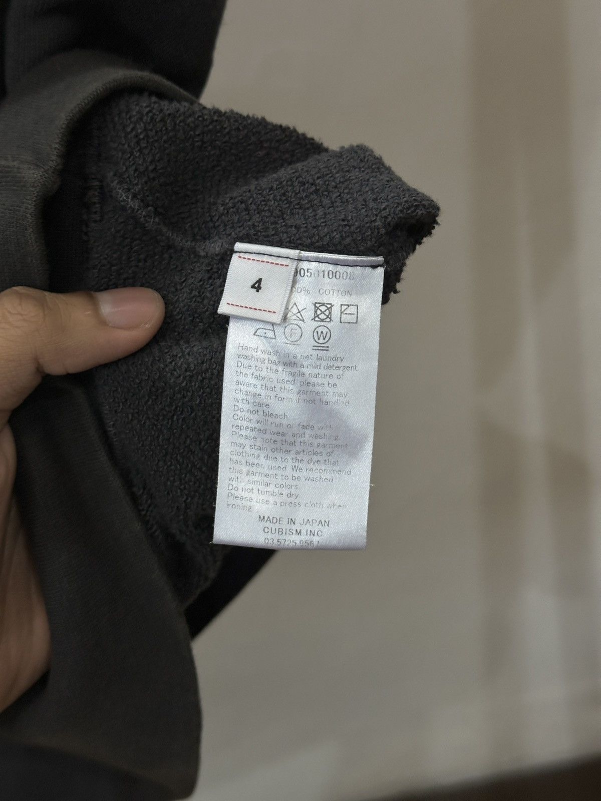 Visvim Visvim Mondo ICT sweat S/L 22SS "Black" size 4 Size US XL / EU 56 / 4 - 4 Thumbnail