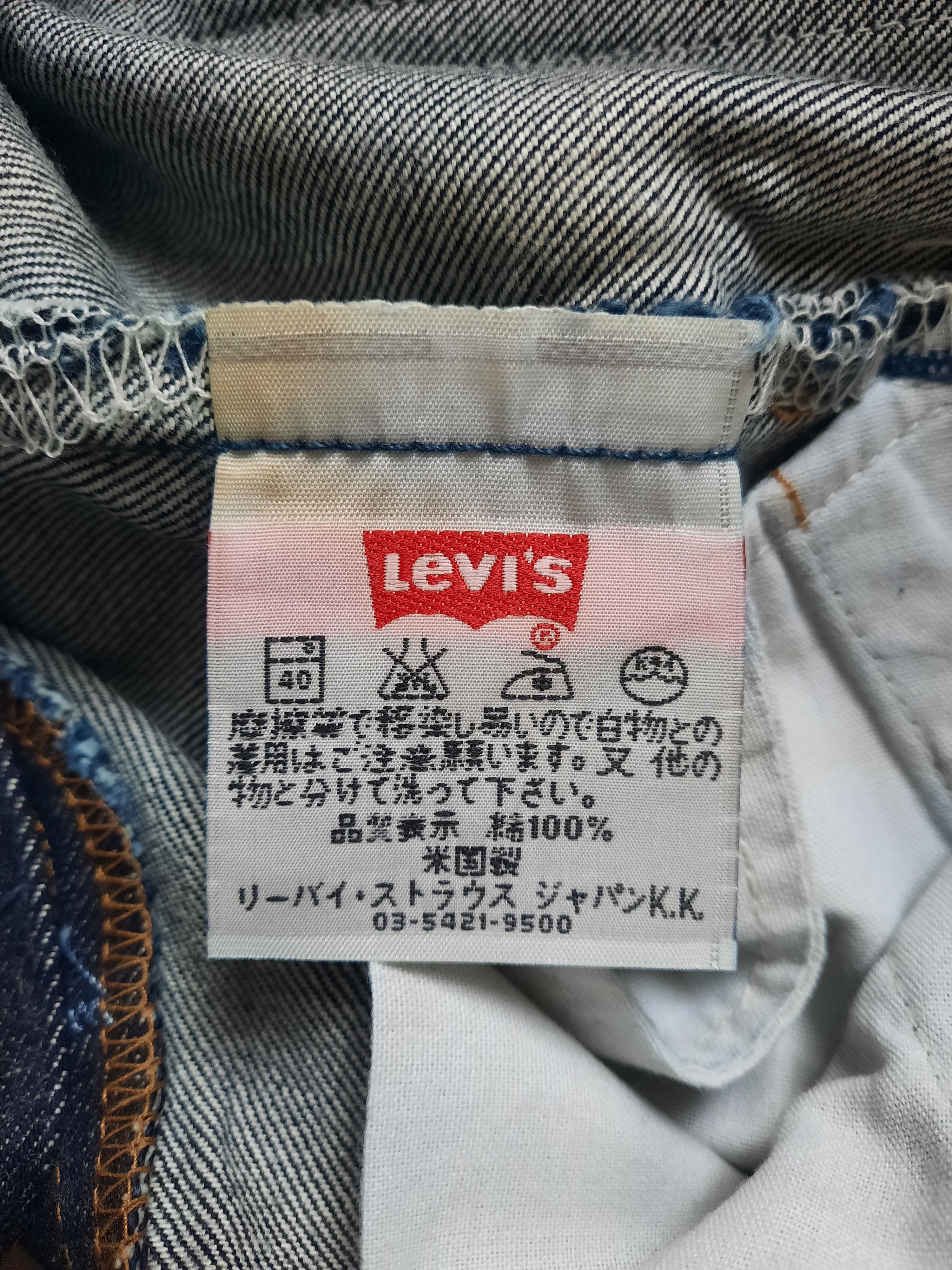 Levi's 🔥Vintage 90s levis 501xx made in usa indigo denim jeans Size US 31 - 11 Thumbnail