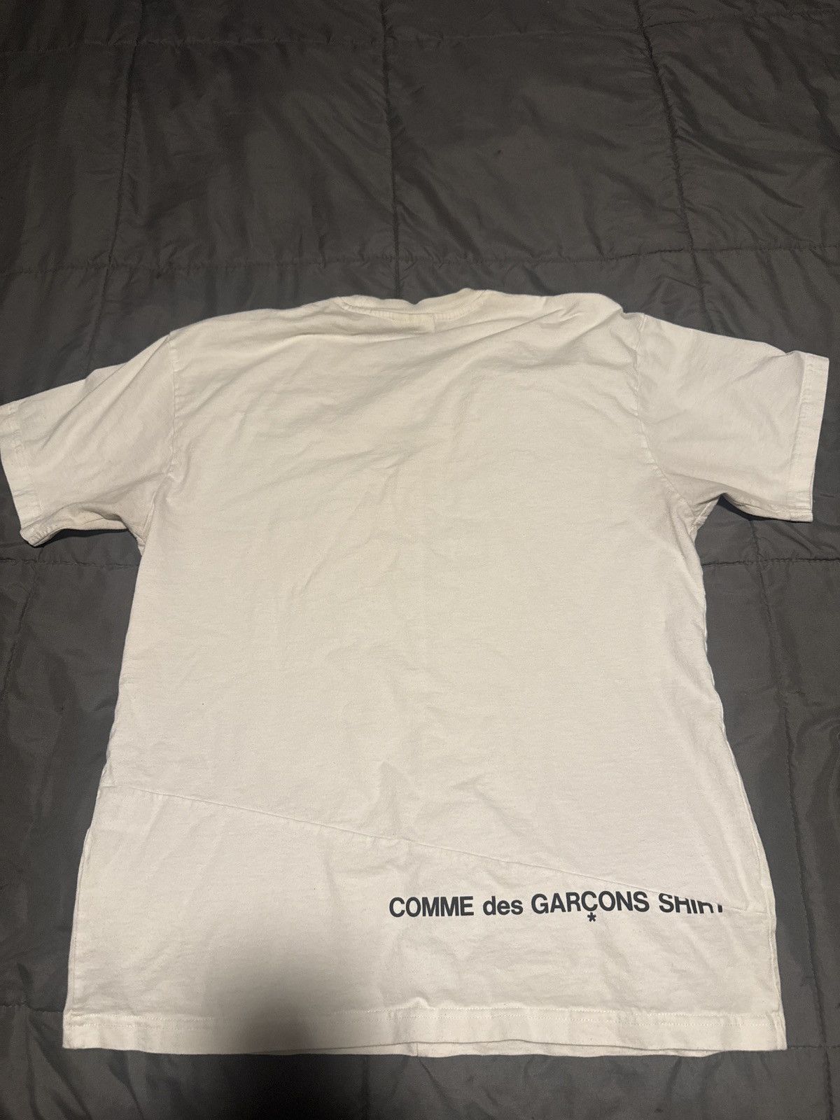 Comme des Garcons SHIRT × Supreme Supreme CDG Split Box Logo Tee Size US S / EU 44-46 / 1 - 2 Thumbnail