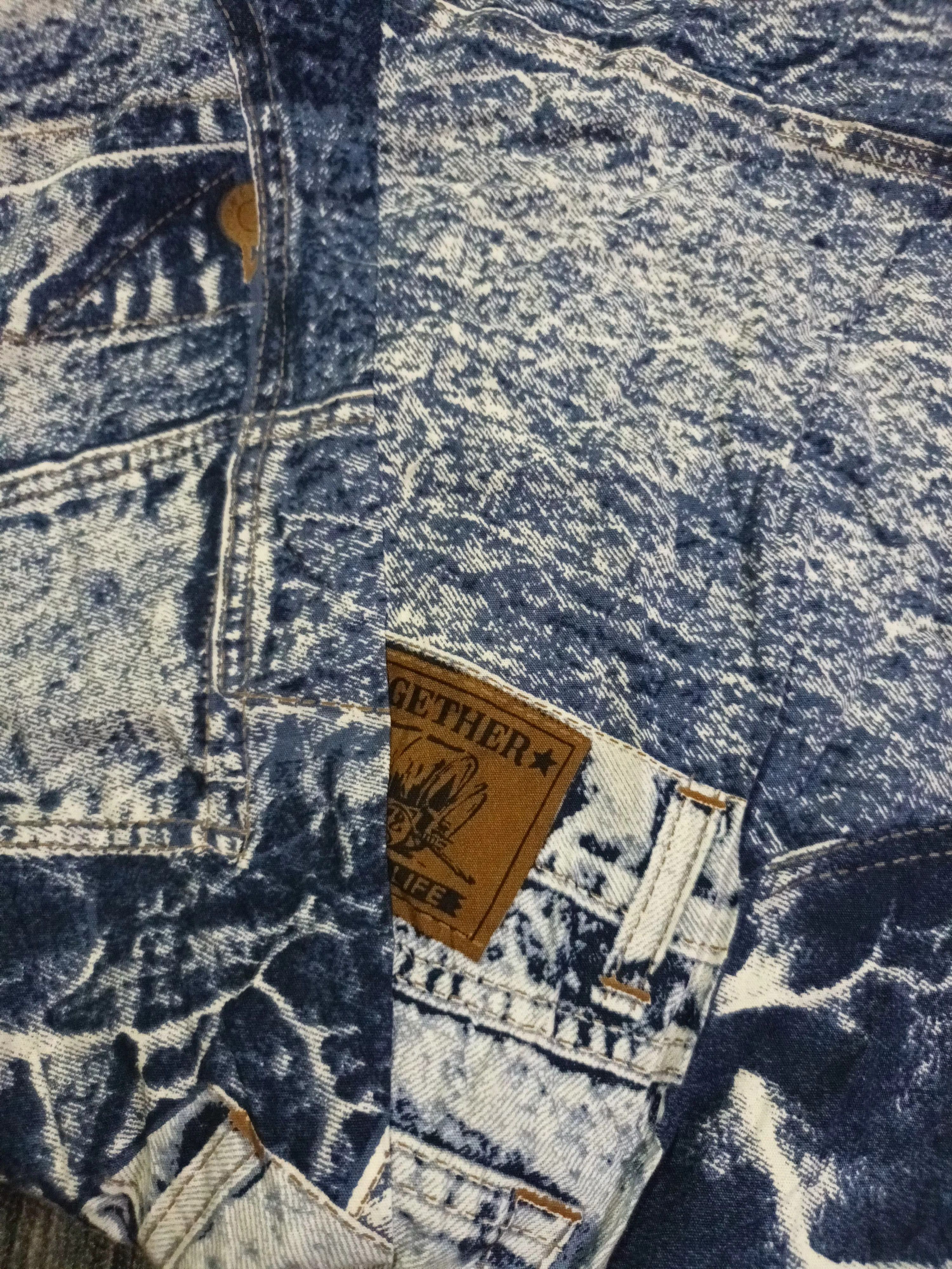 Japanese Brand 🔥 RARE DESIGN KURUME HANTEN X COWBOY KIMONO 🔥 Size US S / EU 44-46 / 1 - 3 Thumbnail