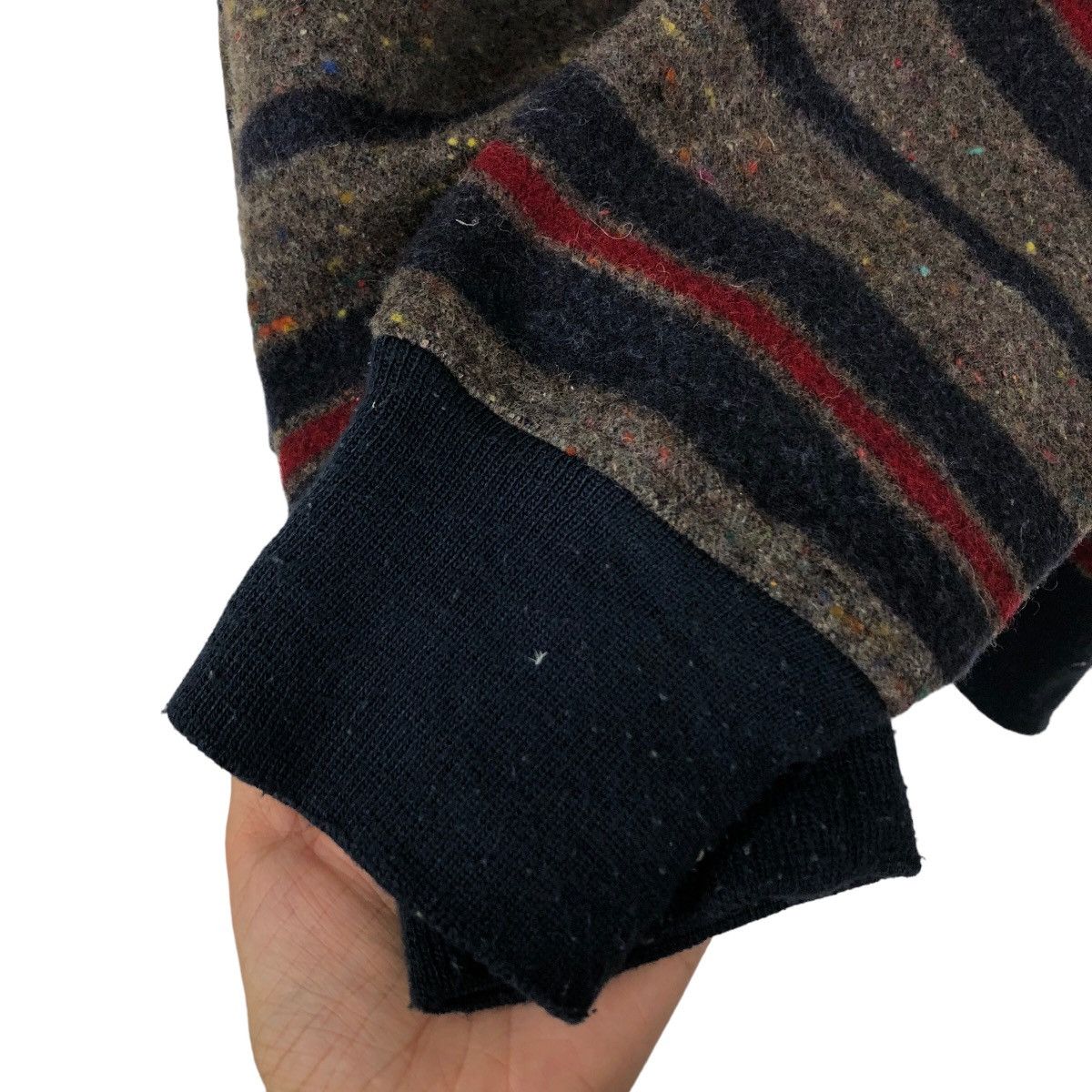 Issey Miyake VINTAGE STRIPED HOODIE PTTP JAPAN ISSEY MIYAKE DESIGN Size US M / EU 48-50 / 2 - 12 Thumbnail