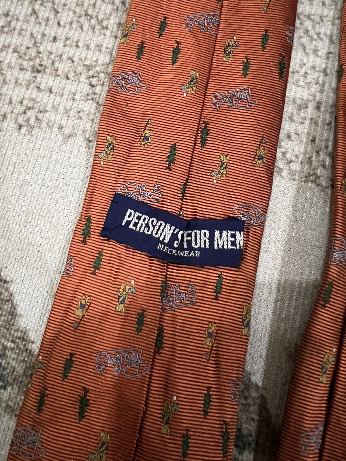 PERSON'S Persons For Men Tie Size ONE SIZE - 5 Thumbnail