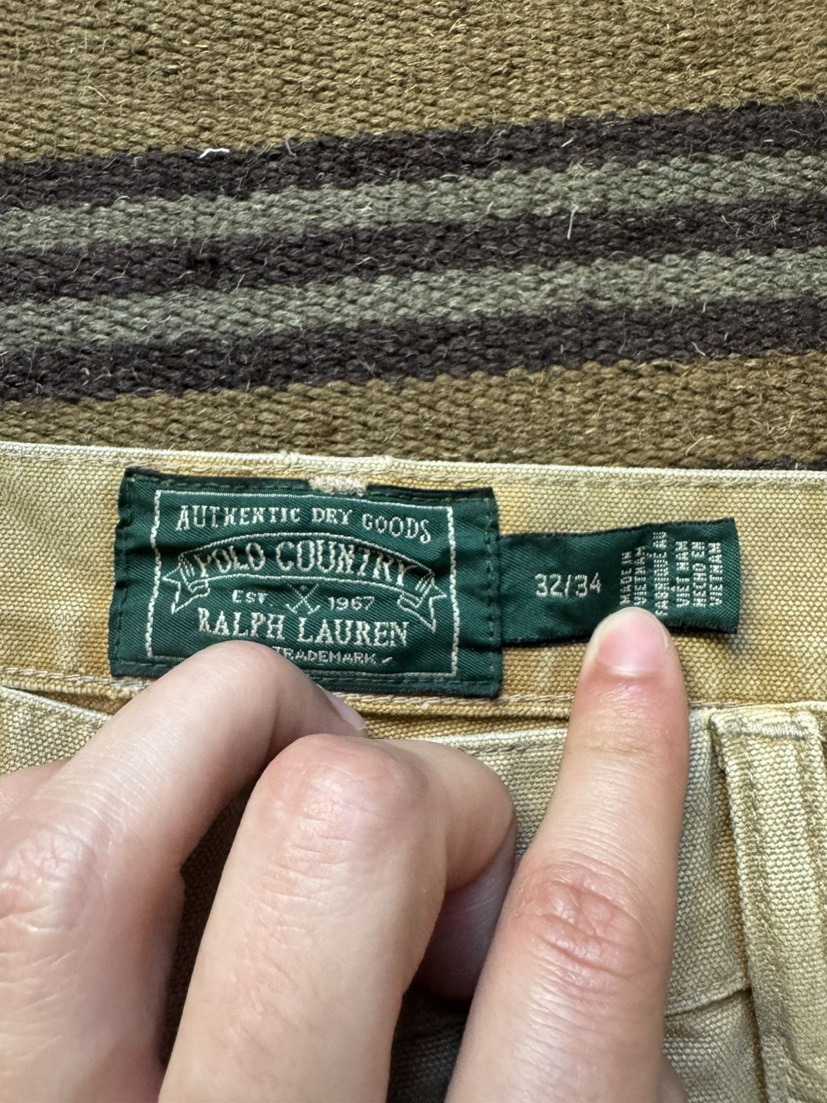 Polo Ralph Lauren Polo Country SAMPLE Double Knee Carpenter Size US 32 / EU 48 - 3 Thumbnail
