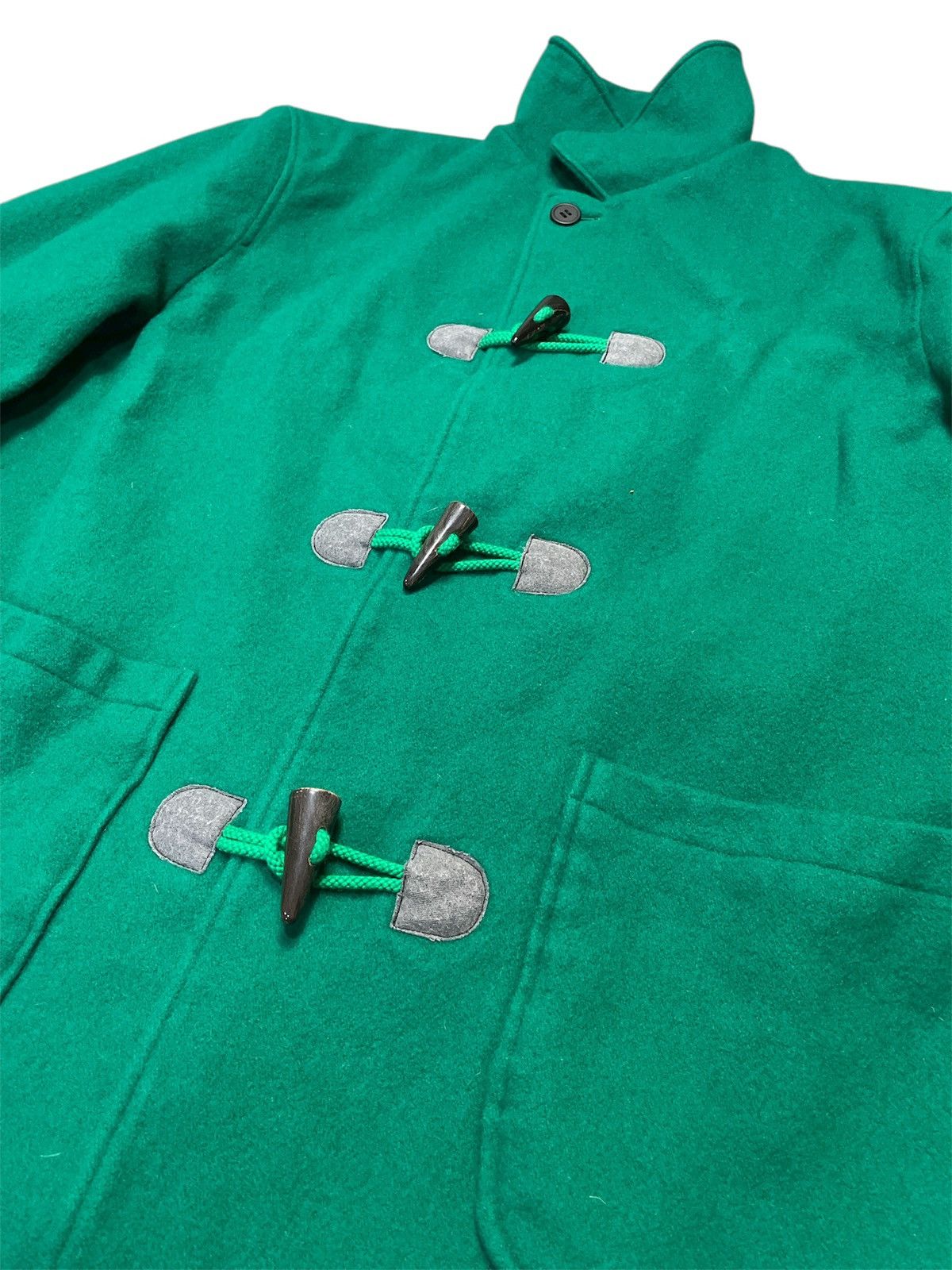 Kenzo Kenzo Jeans Duffel Wool Jacket Size US L / EU 52-54 / 3 - 2 Thumbnail