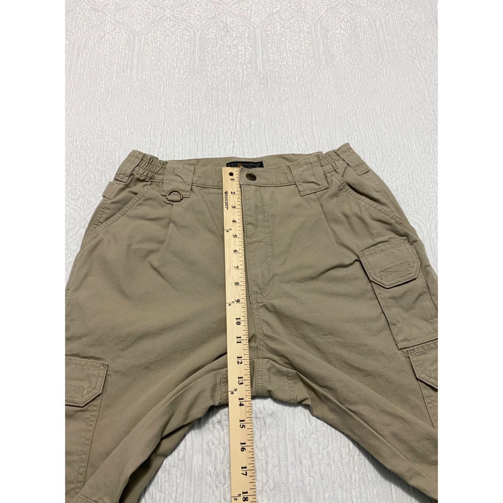 Vintage 5.11 Tactical Cargo Pants Double Knee Men's 30×34 Beige Cargo Pants Workwear Men 30 Beige 5.11 Tactical Pants Mens Size US 30 / EU 46 - 7 Thumbnail