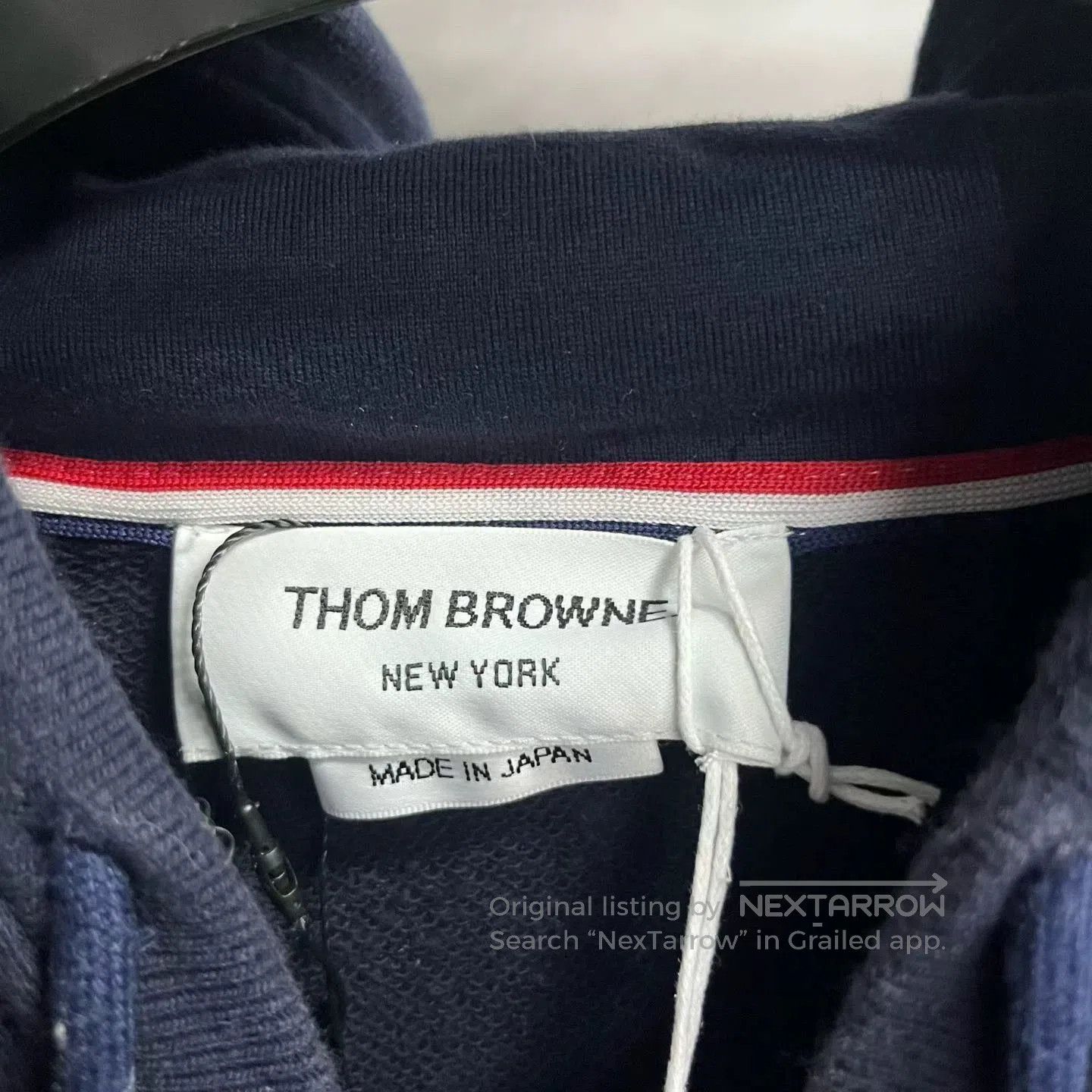 Thom Browne thom browne classic zip hoodie with stripes. Size US M / EU 48-50 / 2 - 3 Thumbnail