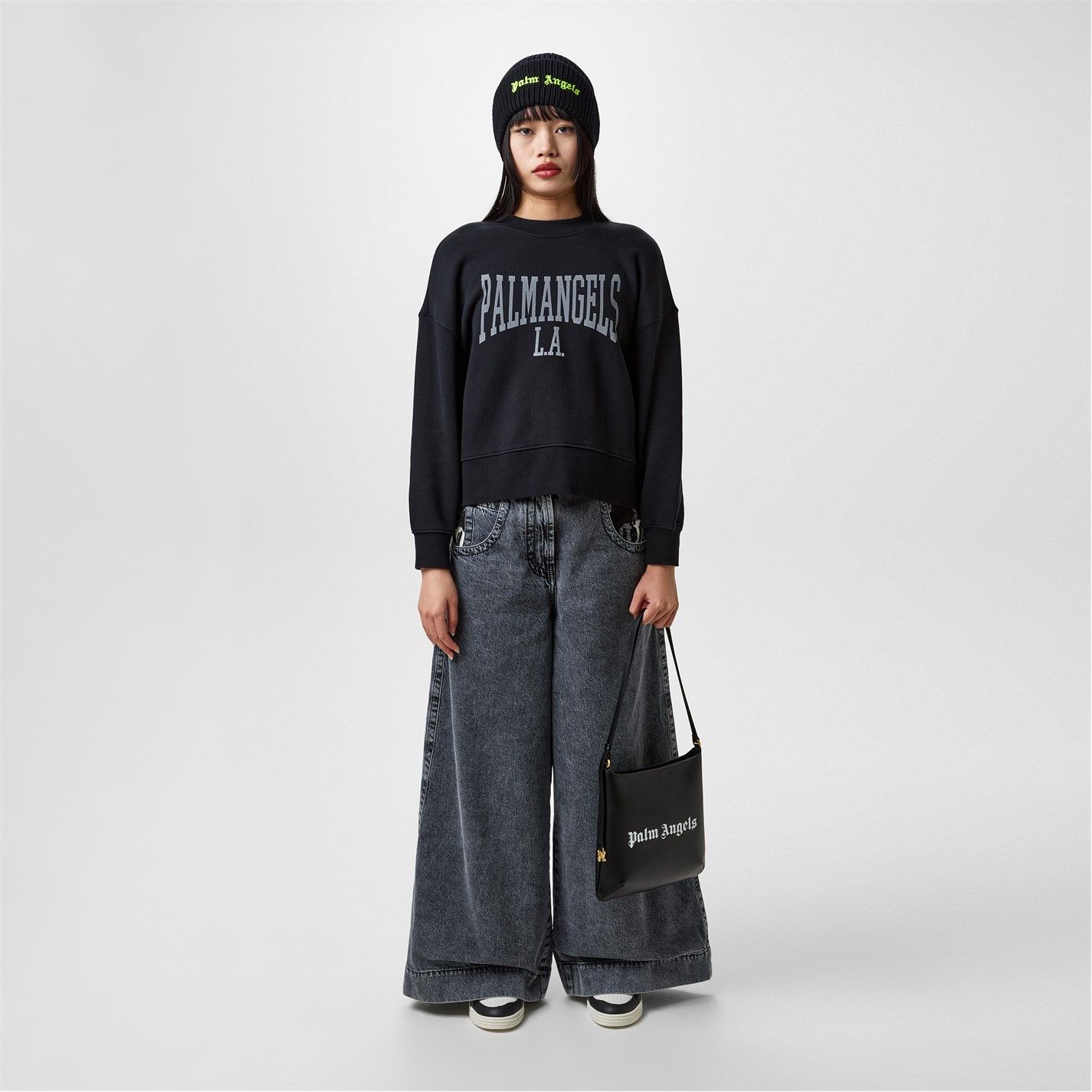 Palm Angels o1g2r1mq0325 Sweater in Black Size S / US 4 / IT 40 - 6 Thumbnail