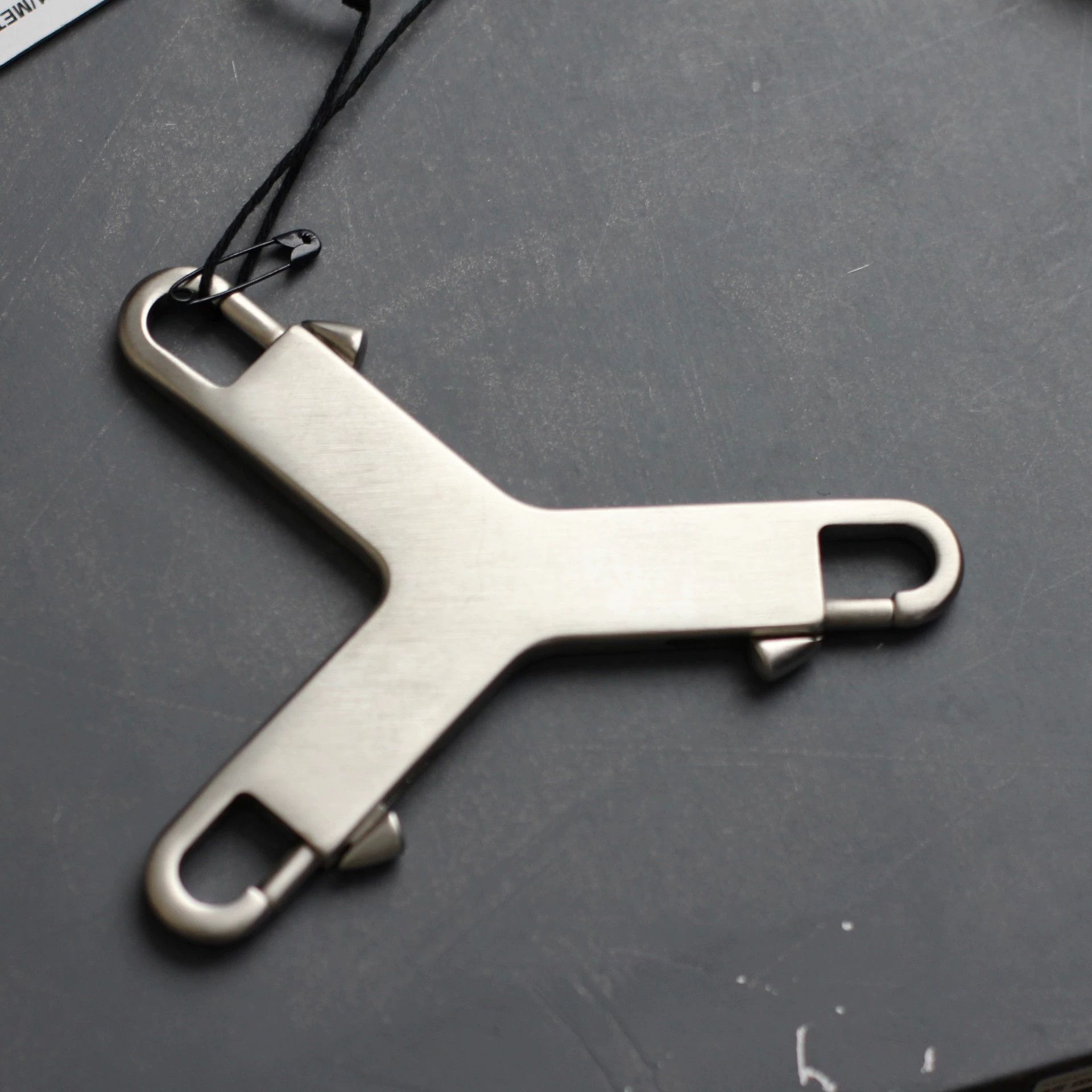 Rick Owens Rickowens Main Line Steel Keychain Necklace Accessory Size ONE SIZE - 2 Thumbnail