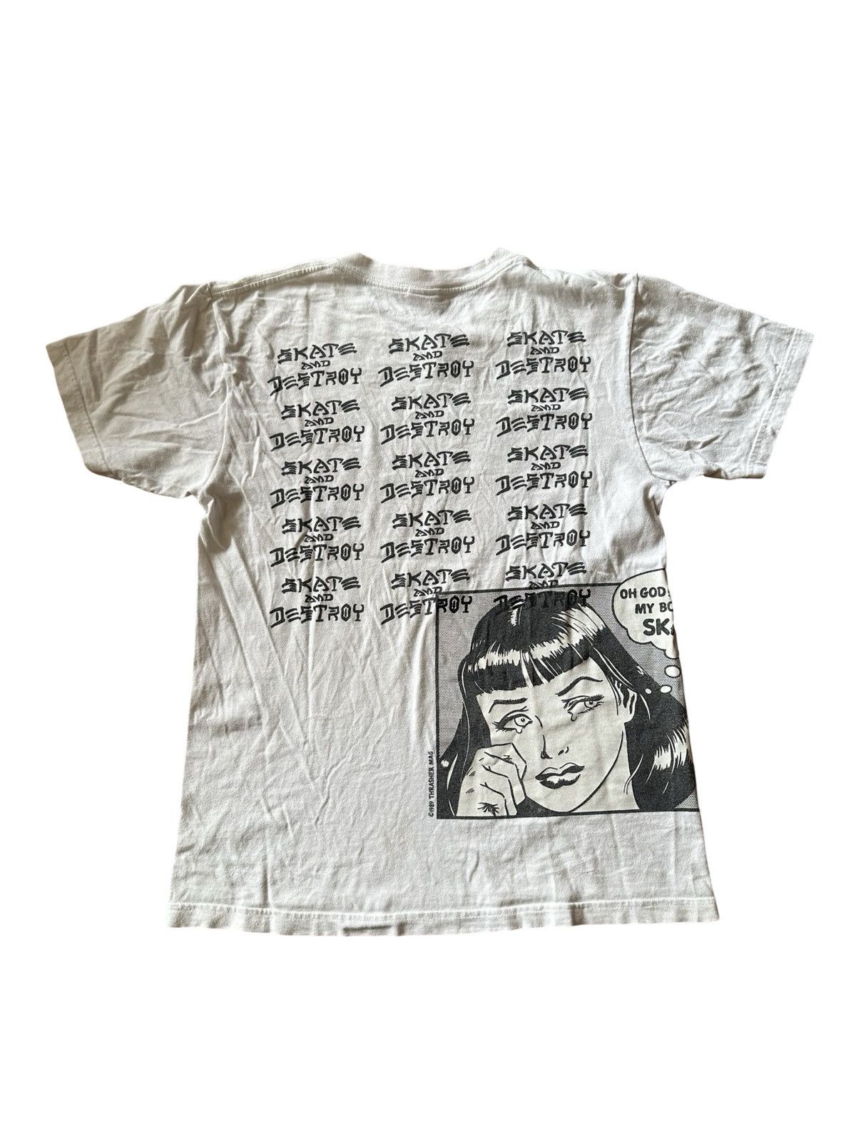 Supreme x Thrasher Skate & Destroy Tee