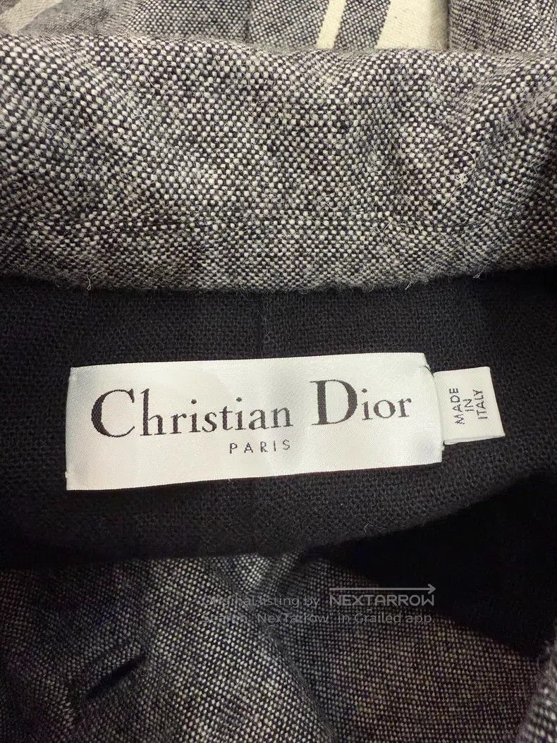Dior Dior Grey wool coat Size XS / US 0-2 / IT 36-38 - 5 Thumbnail