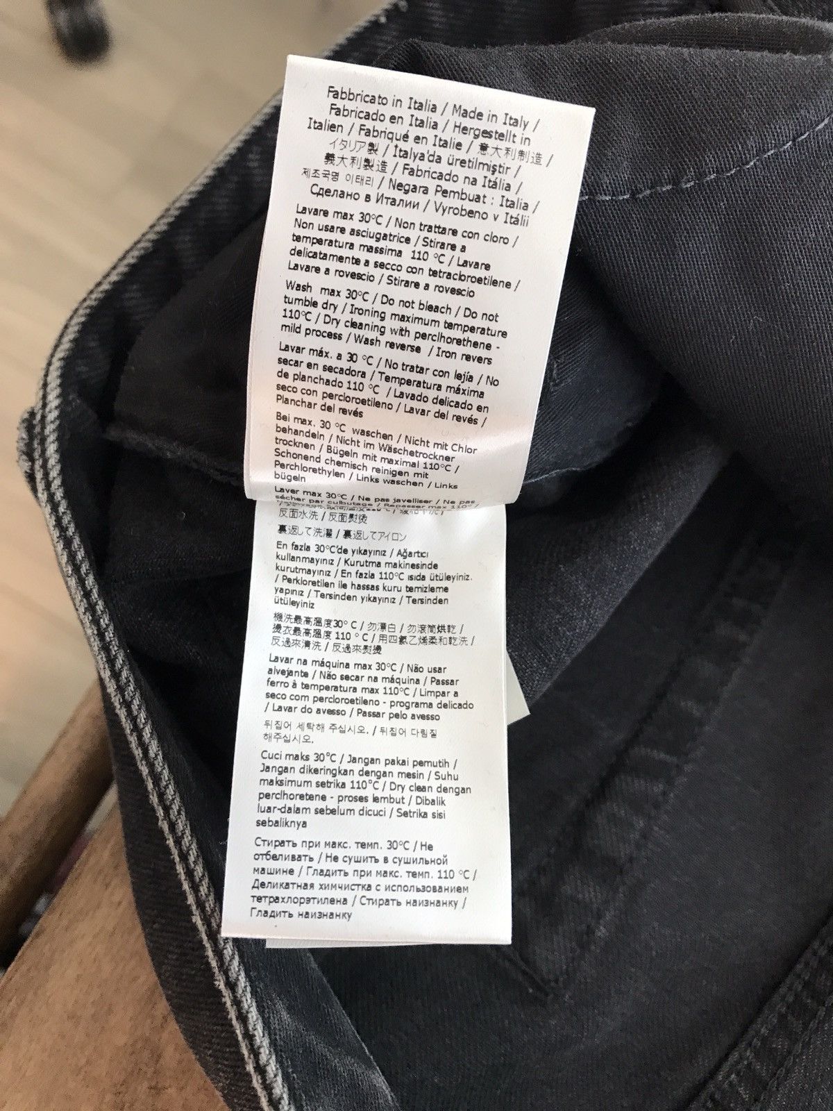 Fendi Fendi Nero Denim Size US 30 / EU 46 - 8 Thumbnail