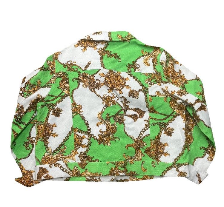 Designer Baroque Style Trucker Jacket Size US M / EU 48-50 / 2 - 4 Thumbnail