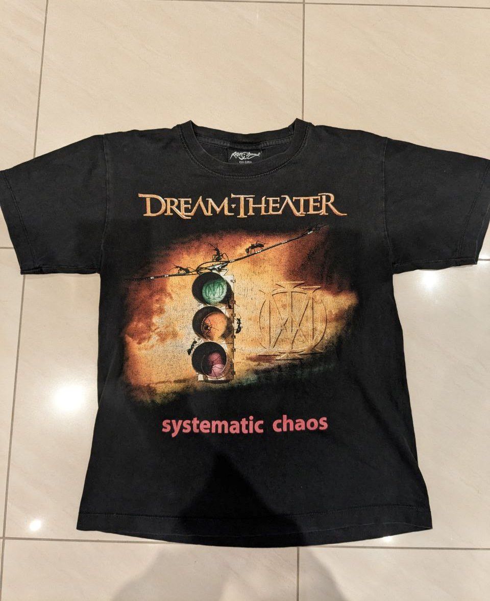Dream Theater Systematic Chaos Band Tee Size S