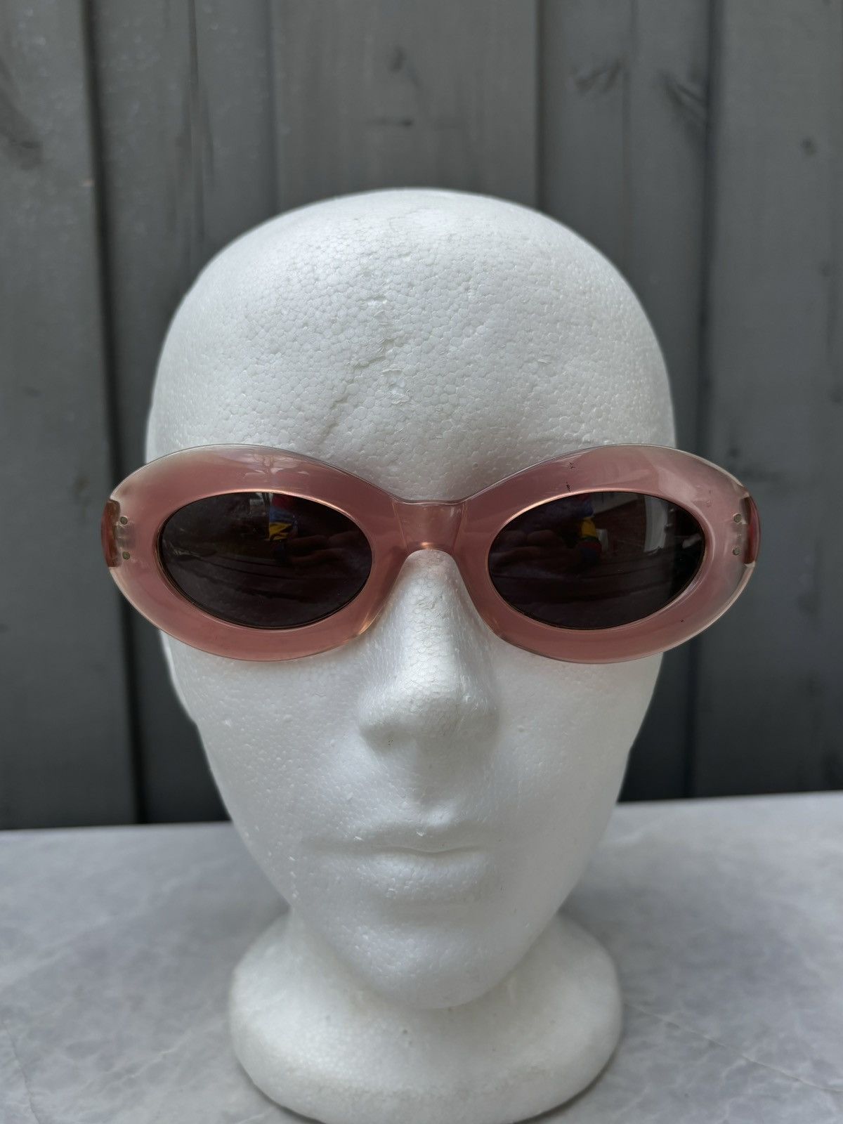 Guardian Angel × Japanese Brand × Vintage 2000s Vintage Sunglasses 90s Y2K Oval Cat Eye Cobain Angel Size ONE SIZE - 15 Thumbnail
