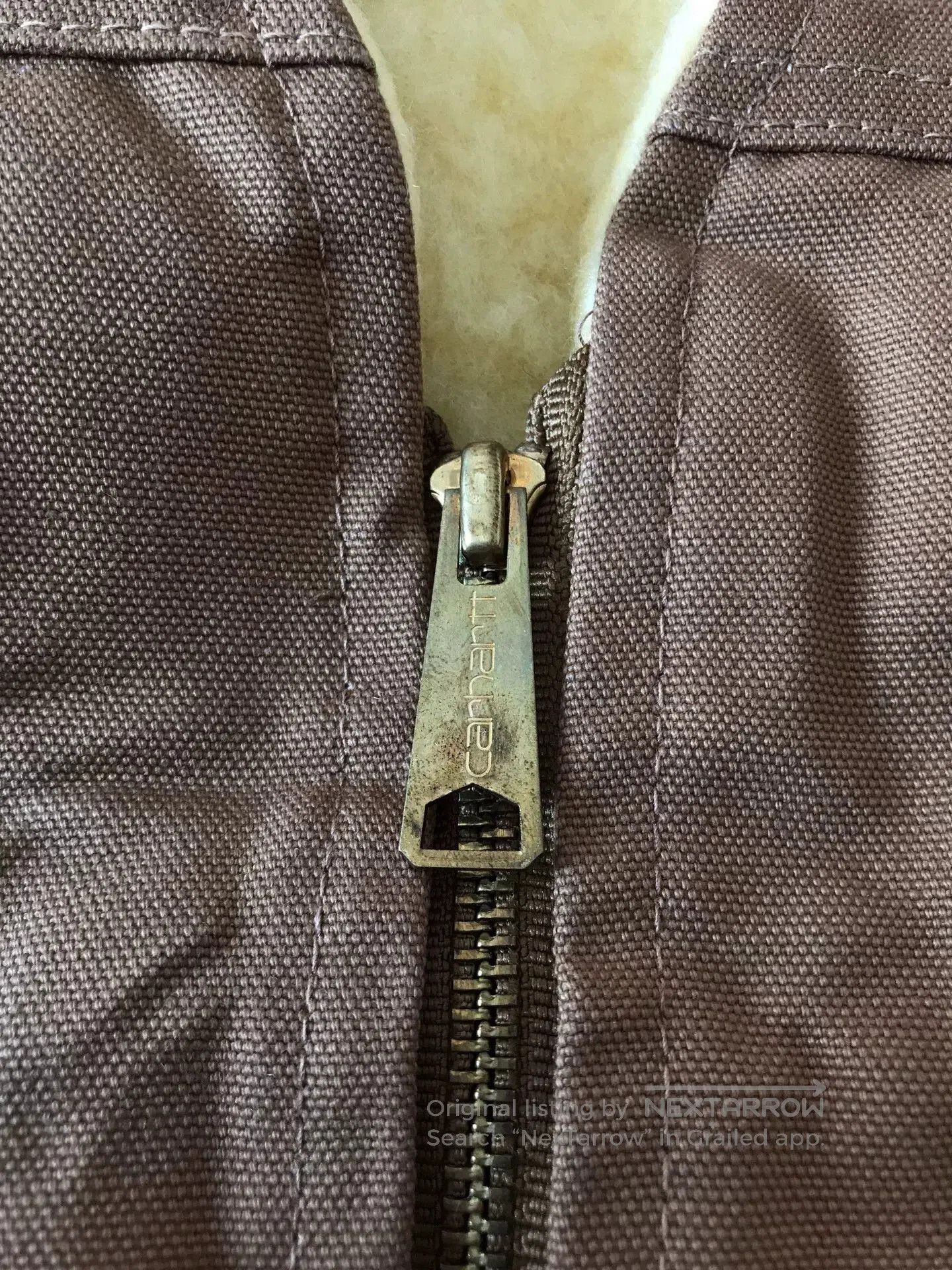 Carhartt 1980s Carhartt 6SV Canvas Vest. Size US XL / EU 56 / 4 - 4 Thumbnail