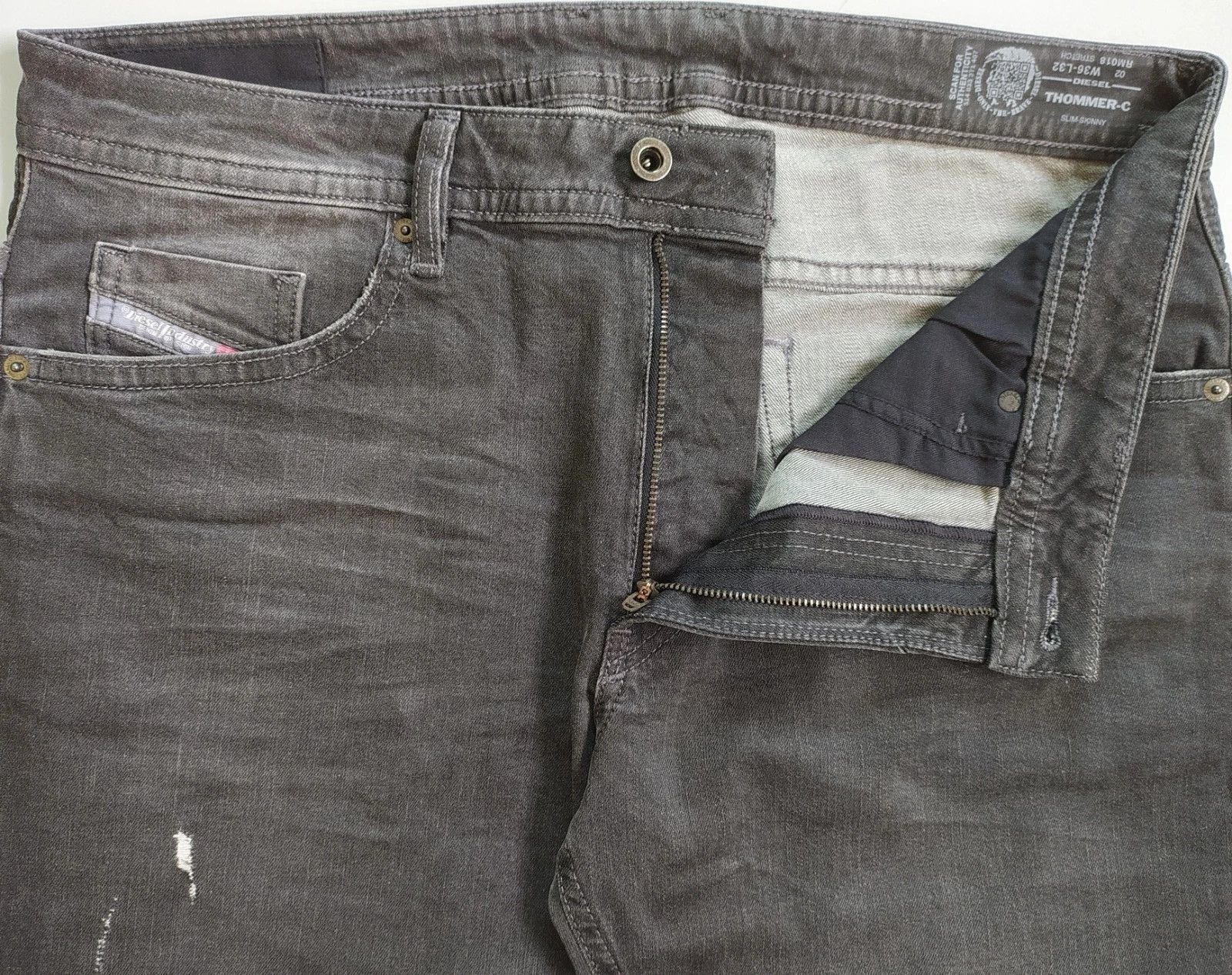 Diesel Diesel THOMMER-C L.32 MENS JEANS T/9600 Size US 36 / EU 52 - 5 Thumbnail