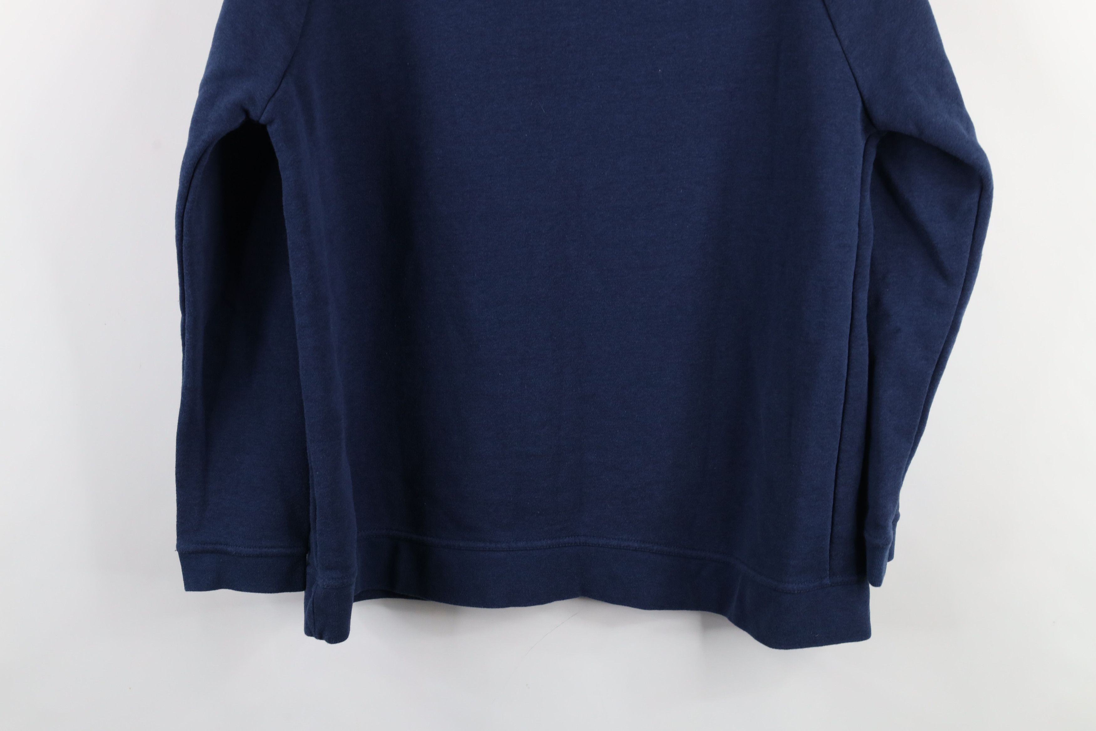 Nike × Vintage Nike Spell Out Los Angeles Rams Funnel Neck Sweatshirt Blue Size M / US 6-8 / IT 42-44 - 14 Thumbnail