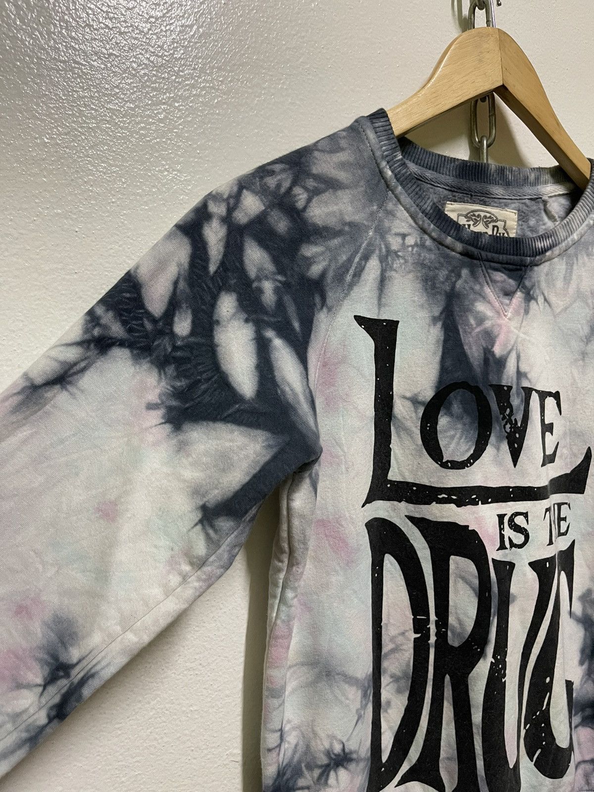 Other Love Is The Drug Worn By Sweatshirt Tie Dye Size S / US 4 / IT 40 - 2 Thumbnail