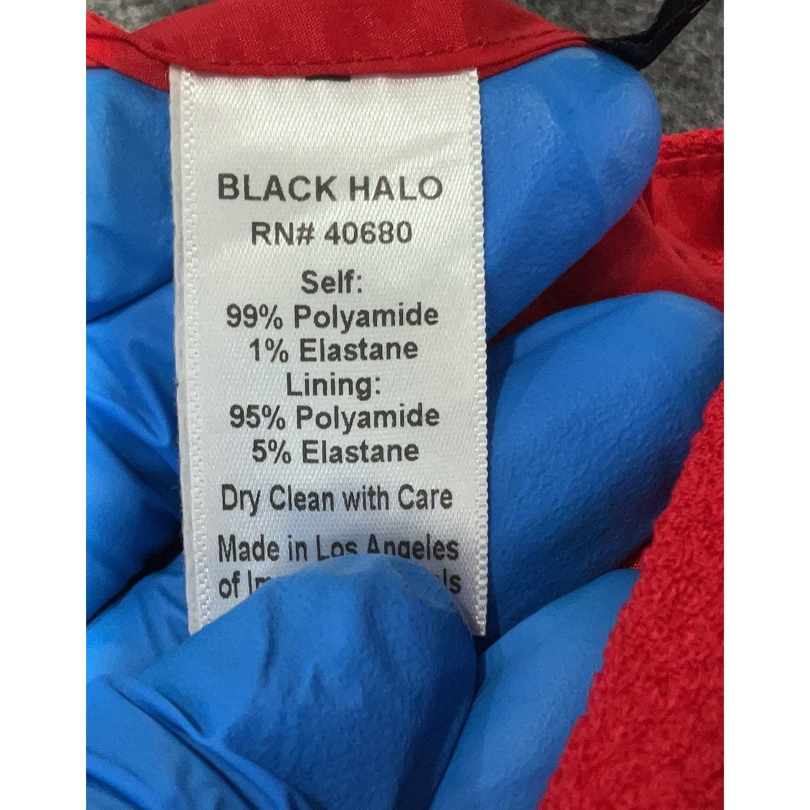 Black Halo Black Halo Sanibel Two Piece Mini Dress red crop top skirt 4 Size 27" / US 4 / IT 40 - 4 Thumbnail