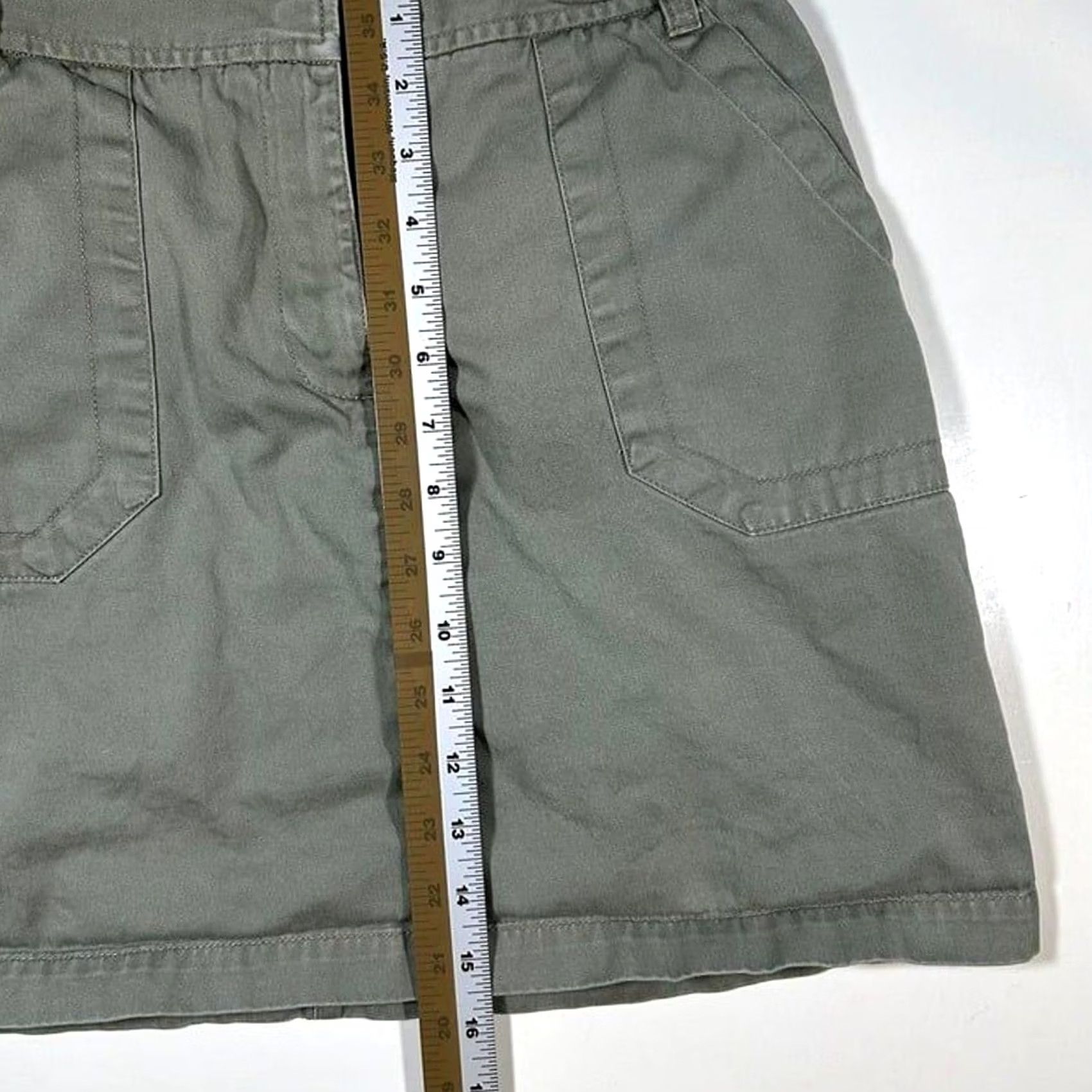Vintage VINTAGE The Limited Cargo Mini Skirt Women's 6 Grey Size 28" / US 6 / IT 42 - 6 Thumbnail